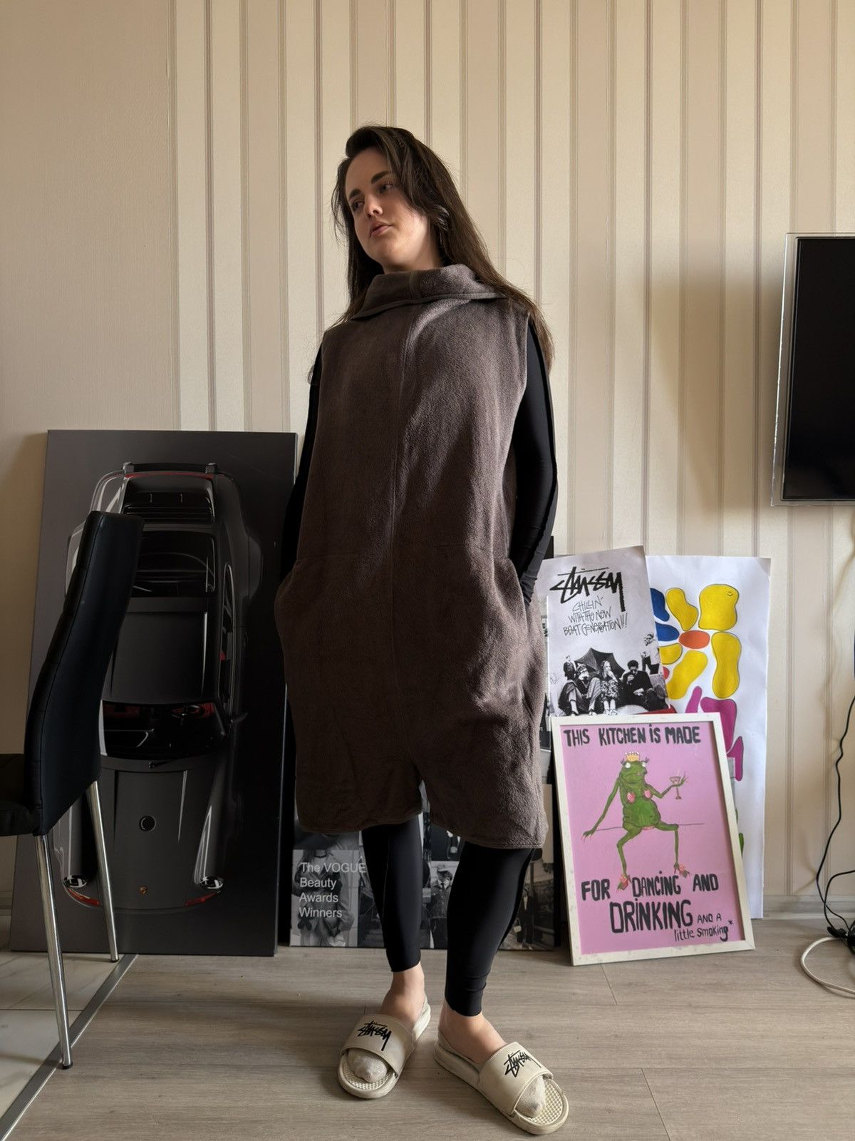 Rick Owens Rick Owens fleece overall moody FW 2014 Size US 42 / EU 58 - 8 Thumbnail