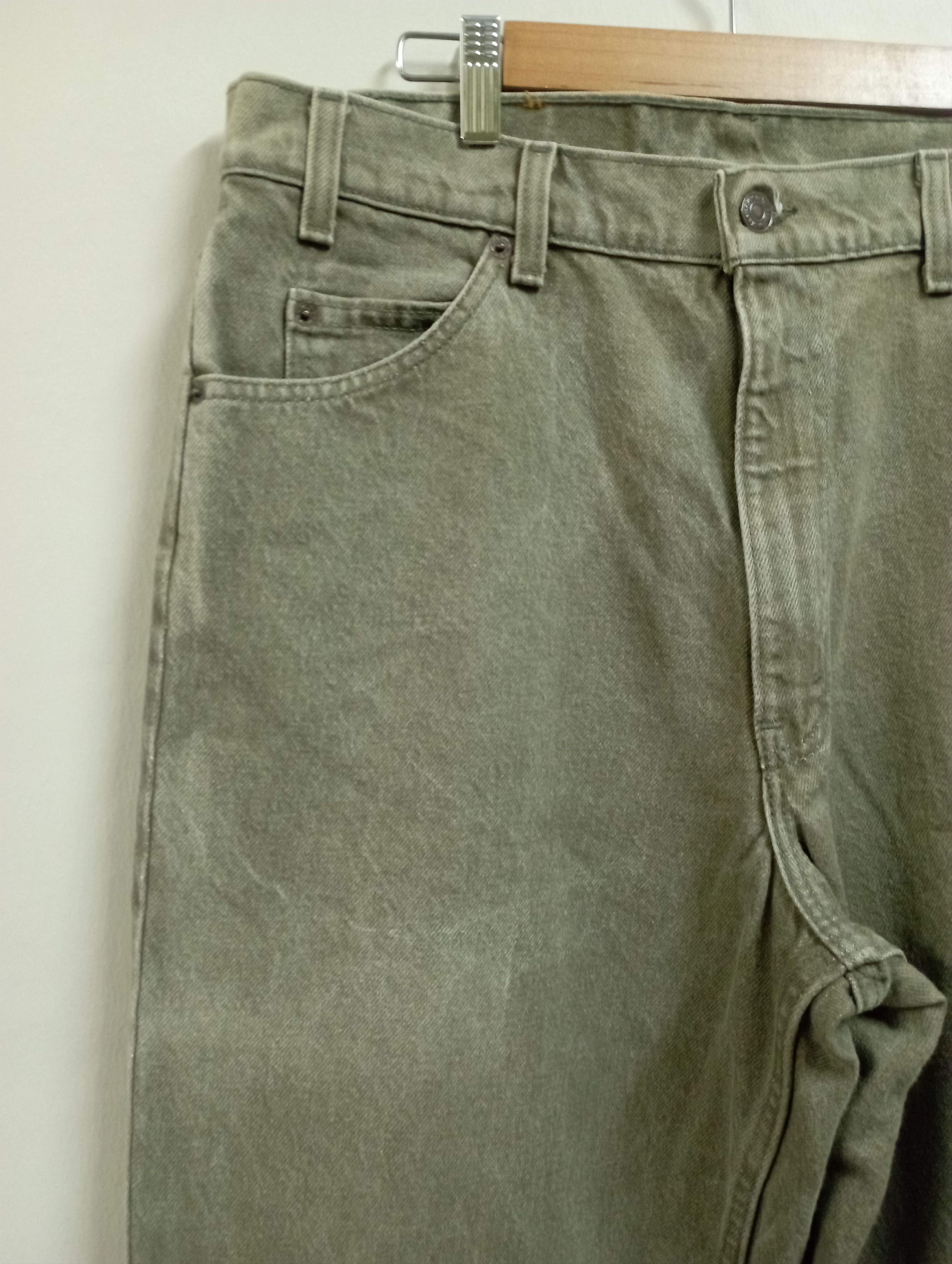 Vintage Vintage Baggy Jeans Made In USA Levi's 550 Orange Tabs Size US 35 - 6 Thumbnail
