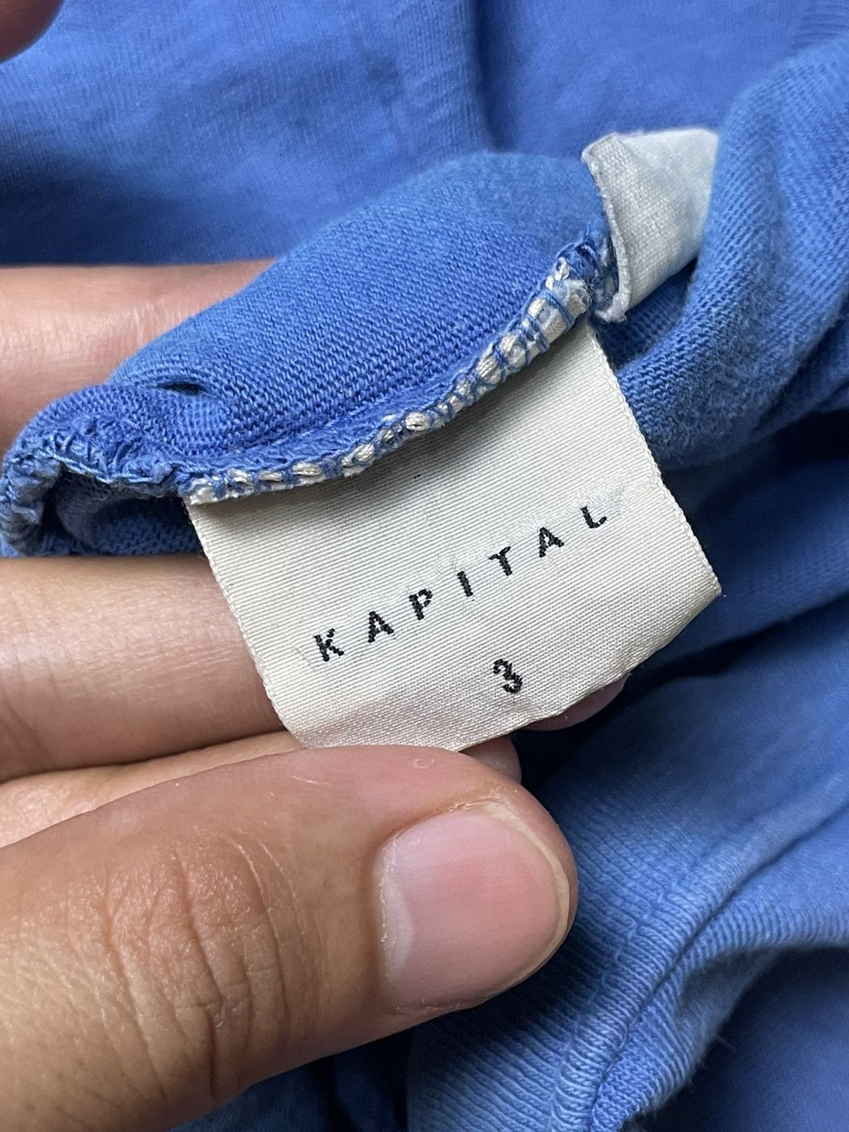 Kapital KAPITAL Brand Half Button Short Sleeve Shirt (111) Size US XXS / EU 40 - 9 Thumbnail