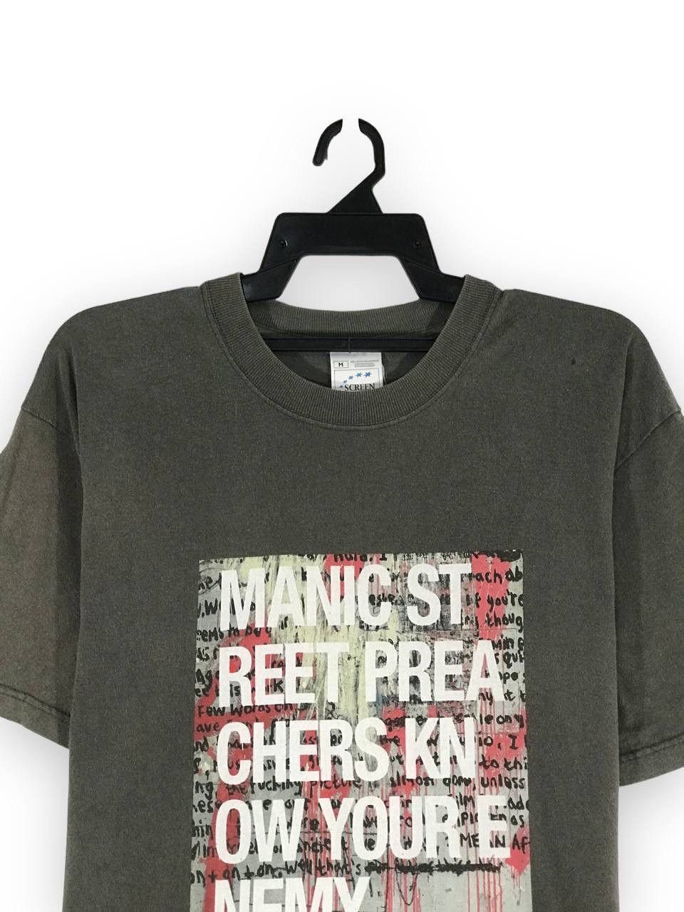Band Tees vintage manic street preachers band uk brit pop Size US M / EU 48-50 / 2 - 2 Thumbnail