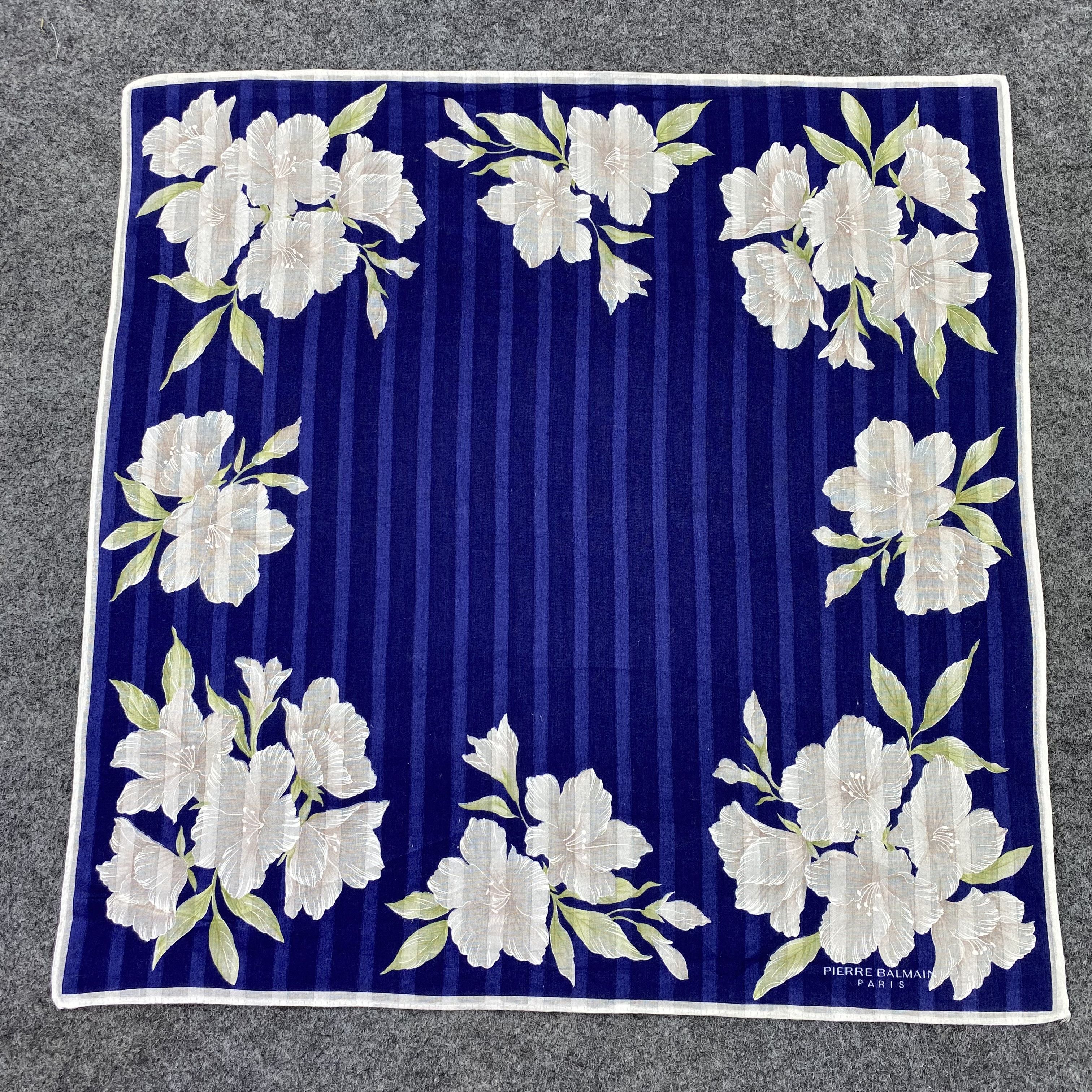 Pierre Balmain Pierre Balmain Handkerchief / Bandana / Neckerchief -B759 Size ONE SIZE - 3 Thumbnail