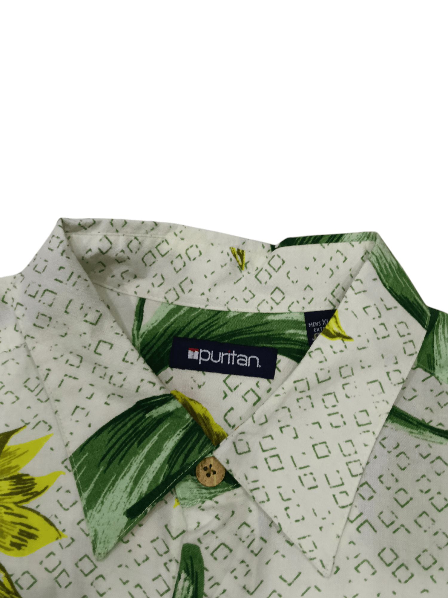 Puritan Puritan Hawaii 100 Rayon Shirt Button (S296) Size US XL / EU 56 / 4 - 4 Thumbnail