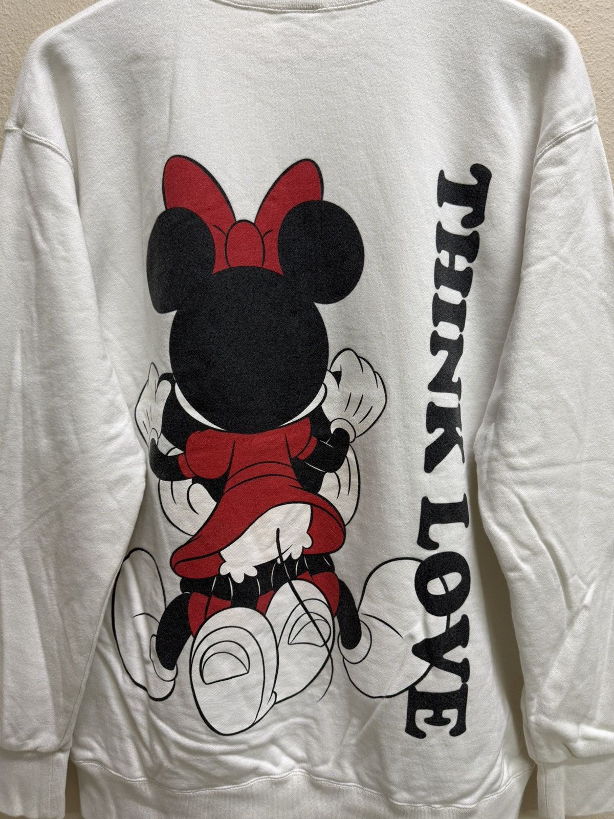 Disney Vintage Mickey Mouse Mirron Printed Sweatshirt Size US L / EU 52-54 / 3 - 18 Thumbnail