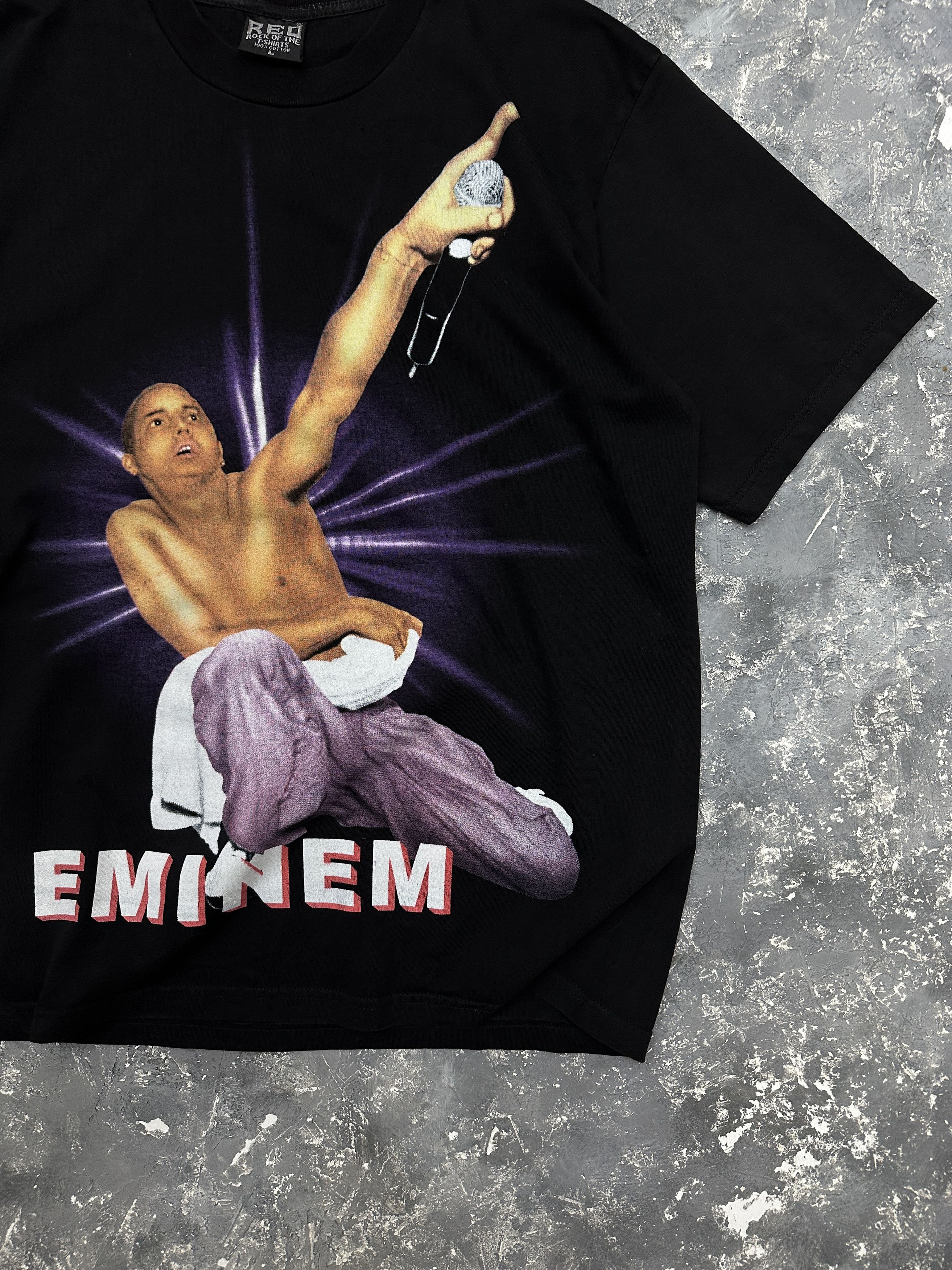 Band Tees × Eminem × Vintage vintage y2k 00s eminem rap shirt Size US L / EU 52-54 / 3 - 2 Thumbnail