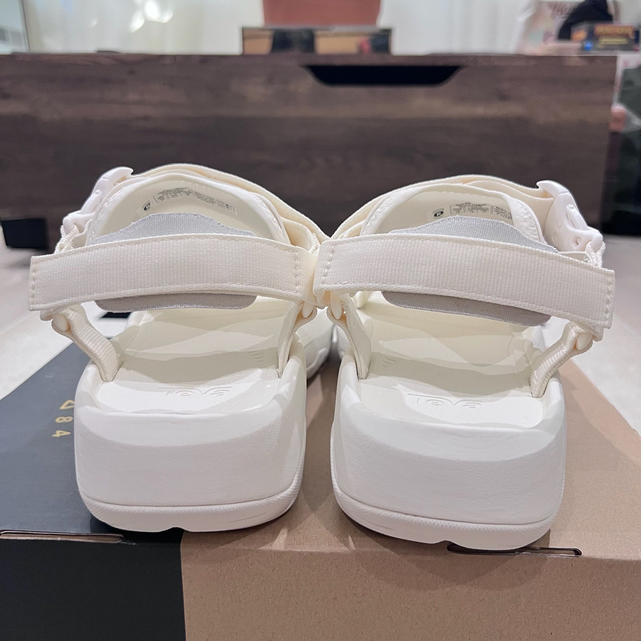Teva Teva Hurricane XLT Ampsole Volt Wedge Sandal - White Size US 11 / EU 44 - 4 Thumbnail