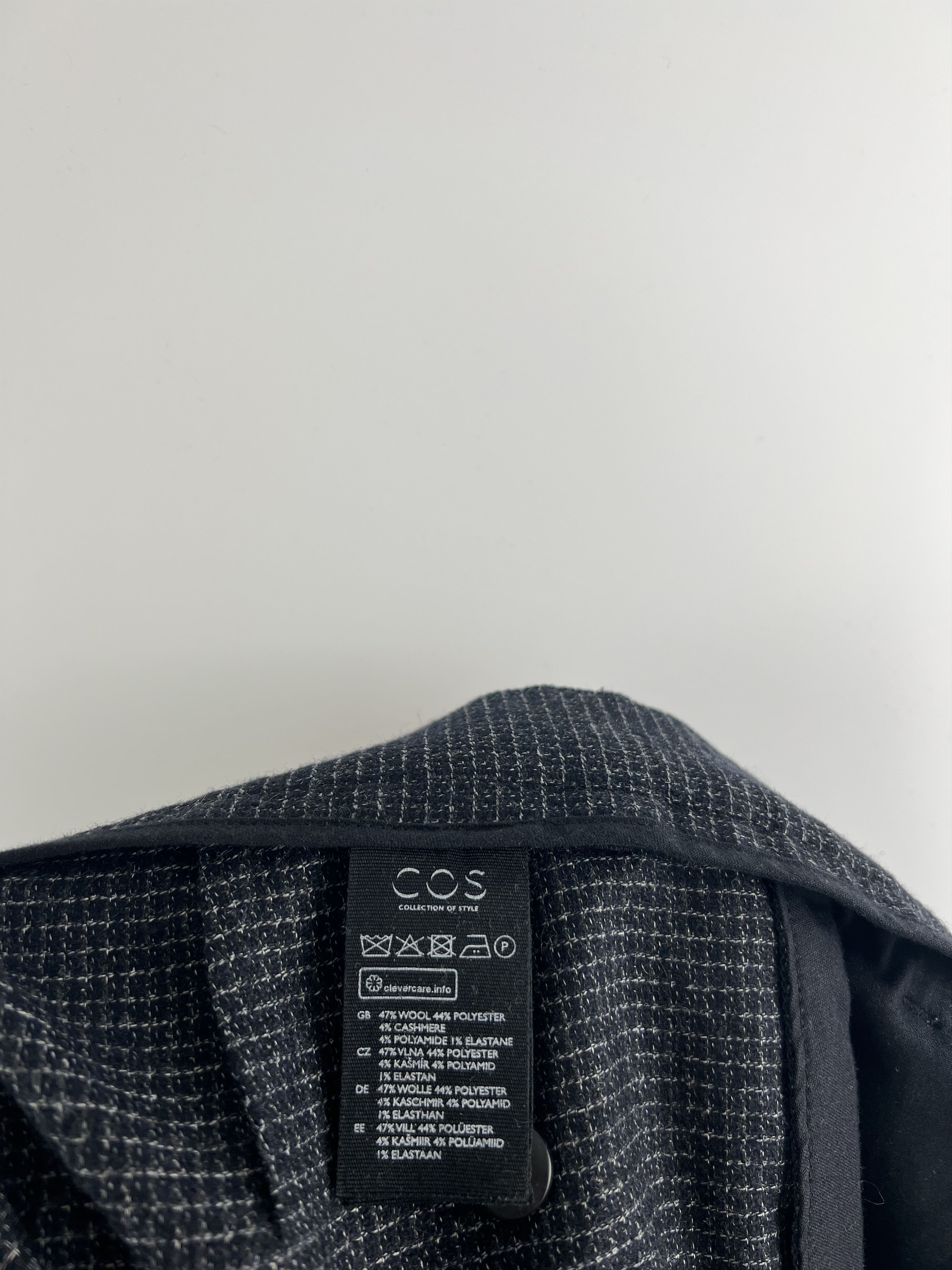 Cos COS Check Wool Cashmere Pants Size EU46 Size US 30 / EU 46 - 6 Thumbnail