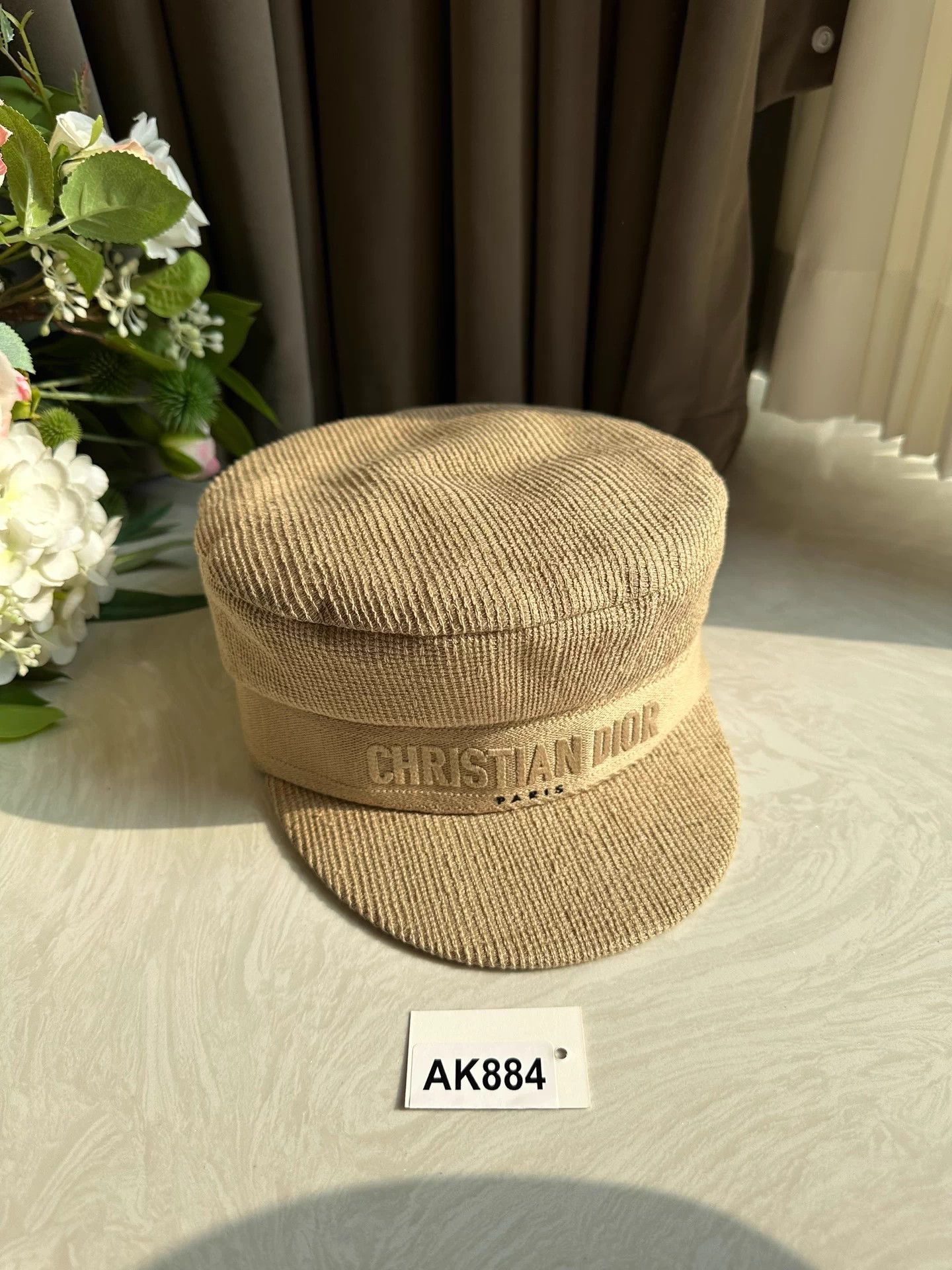 Dior Dior logo newsboy cap 57 vintage Size ONE SIZE - 1 Thumbnail