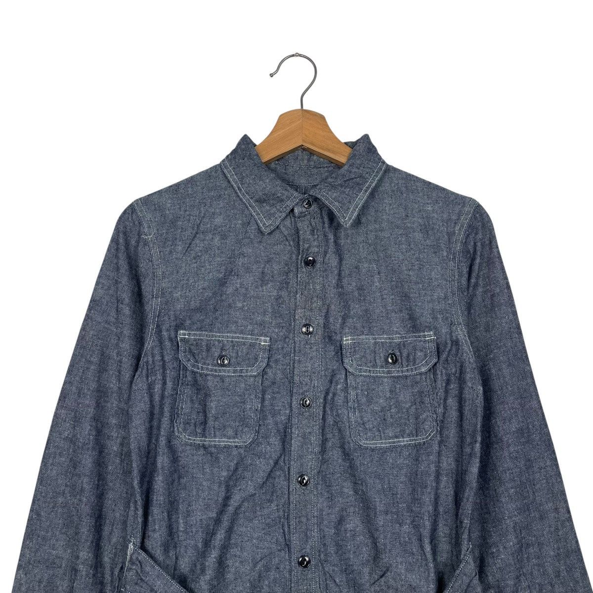 Kapital Kapital Belted Denim Dress Size S / US 4 / IT 40 - 2 Thumbnail