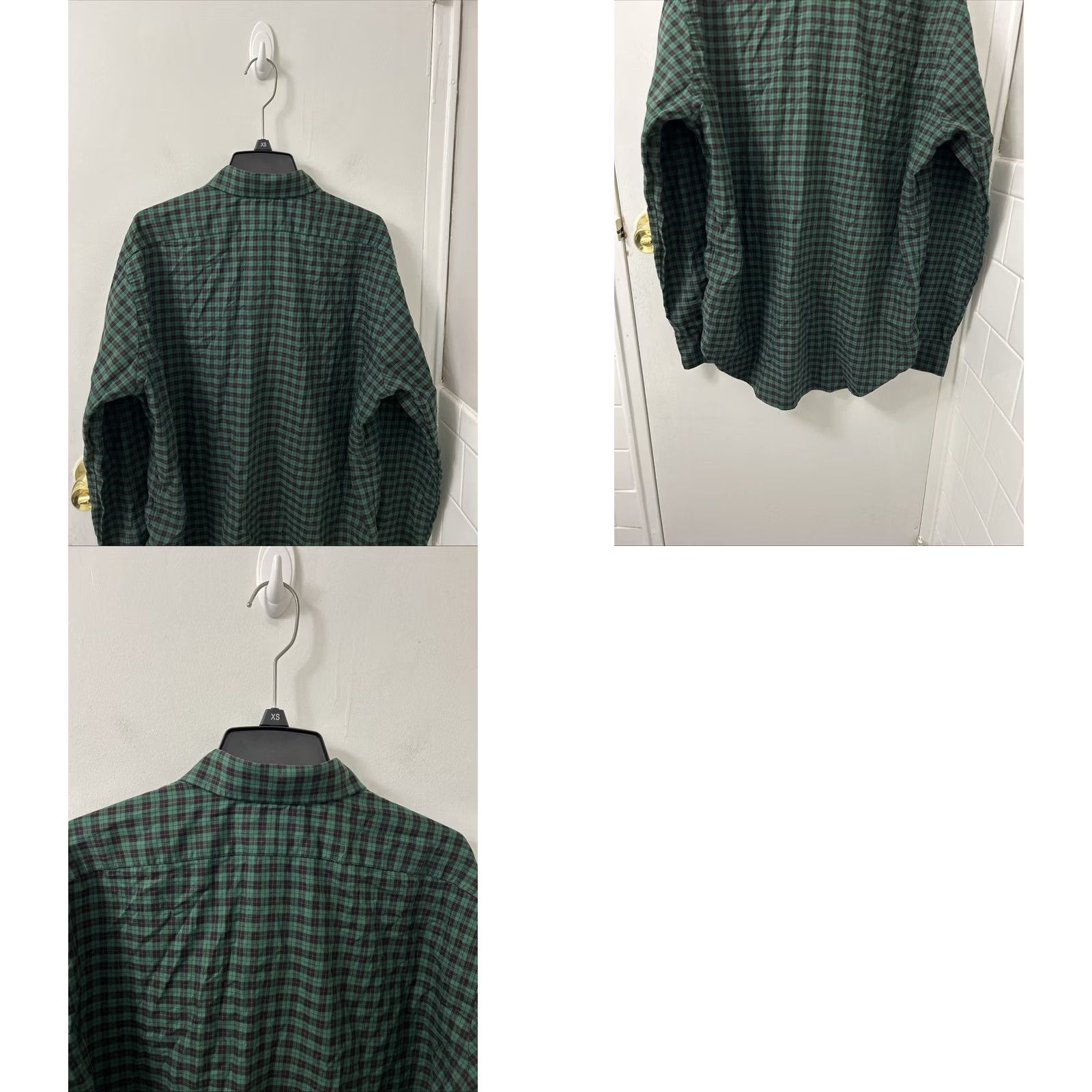 Polo Ralph Lauren Polo Ralph Lauren Shirt Mens M Green Black Plaid Gingham Button-Down L/S Regular Fit, Button Front Size US M / EU 48-50 / 2 - 8 Thumbnail