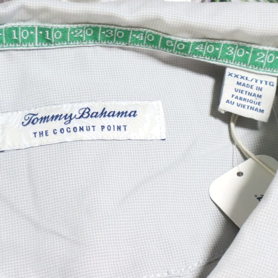 Tommy Bahama Tommy Bahama Shirt Gray Men 3XL Coconut Point Frondly Fan Football Button Up Shirt Adult Mens Size US XXL / EU 58 / 5 - 5 Thumbnail