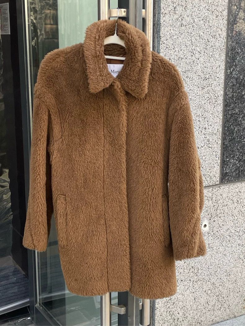 Max Mara Max Mara Teddy Bear Coat Short Size S / US 4 / IT 40 - 1 Thumbnail