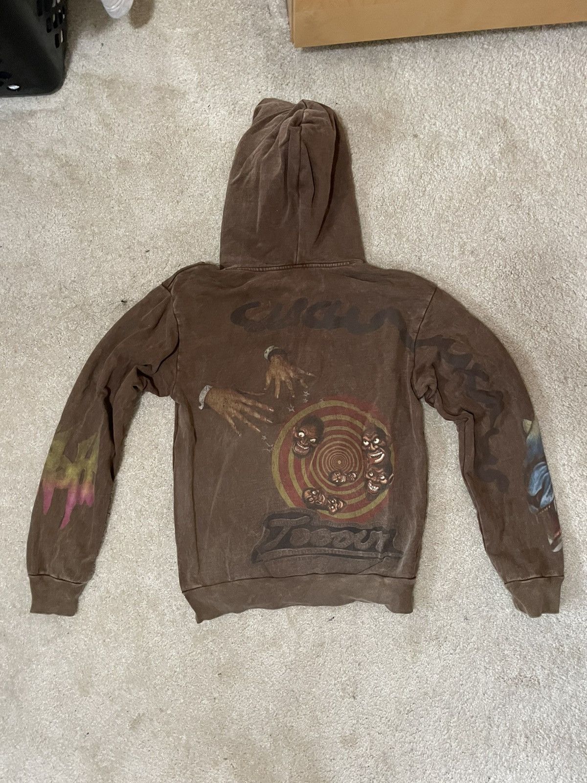Travis Scott Travis Scott Utopia Tour Brown zip up Size:Small Size US S / EU 44-46 / 1 - 2 Thumbnail