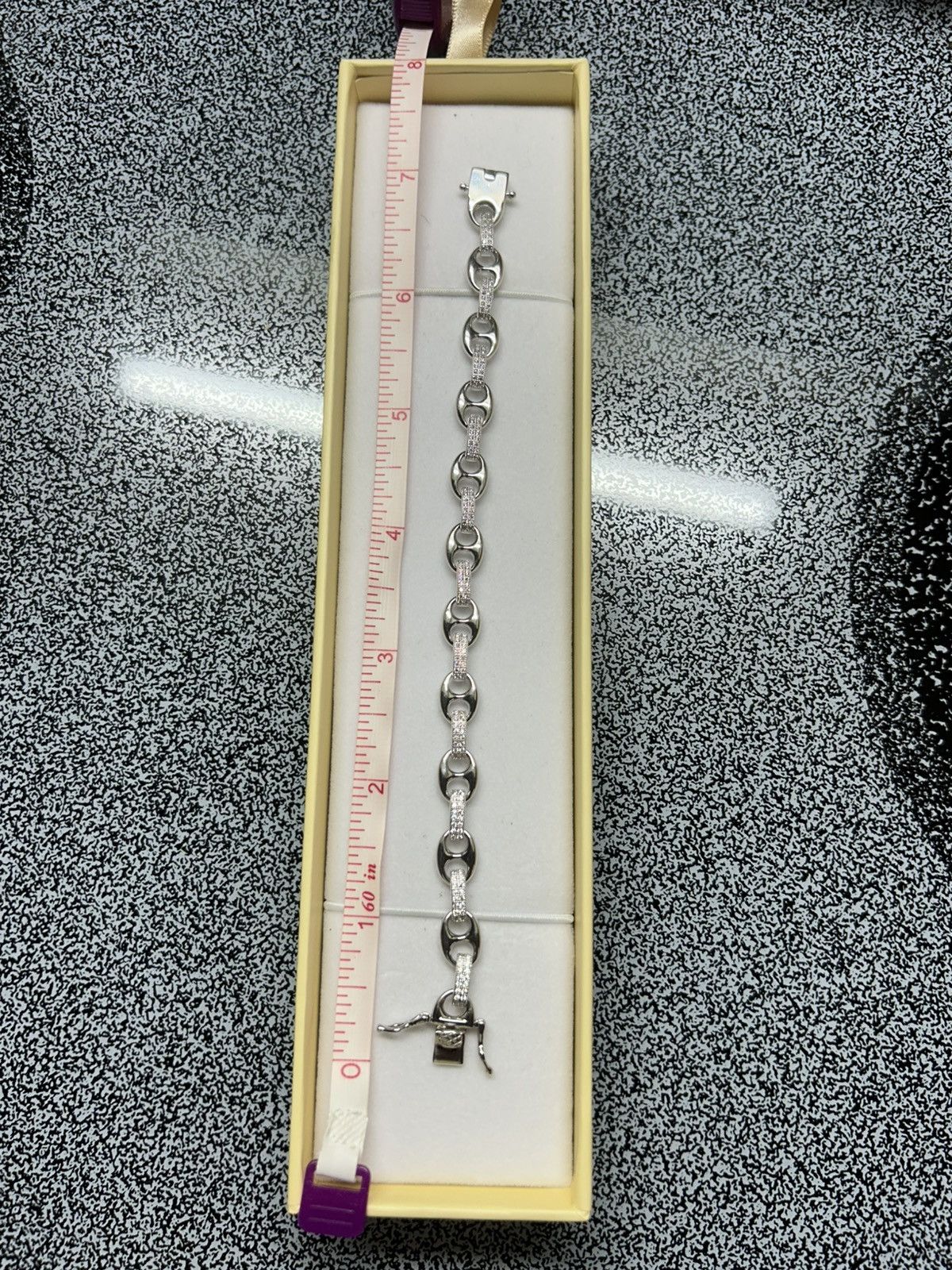 Jewelry .925 Silver Gucci Link Bracelet Size ONE SIZE - 8 Thumbnail
