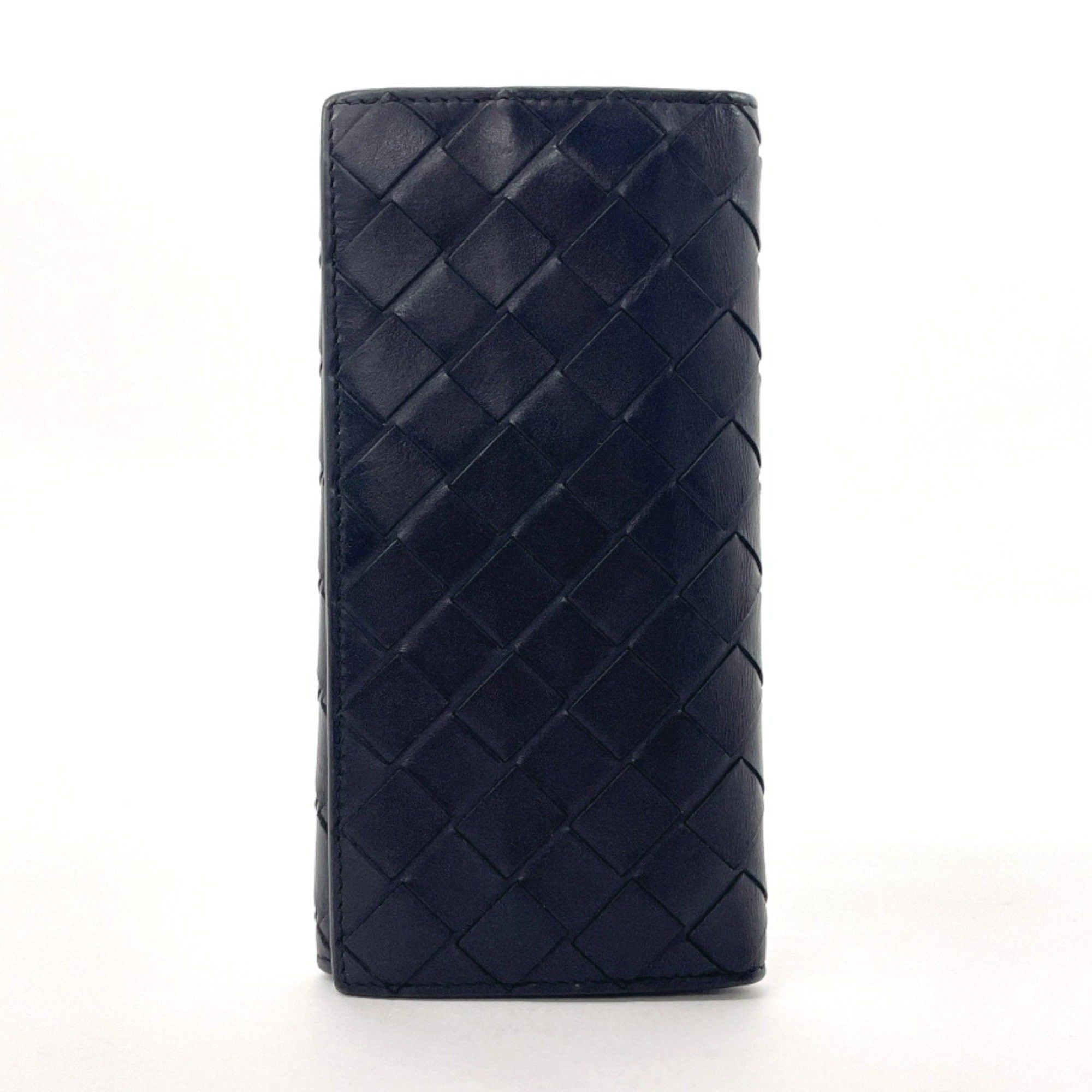 Bottega Veneta BOTTEGAVENETA Bottega Veneta Intrecciato Wallet Leather Black Men's Size ONE SIZE - 1 Thumbnail