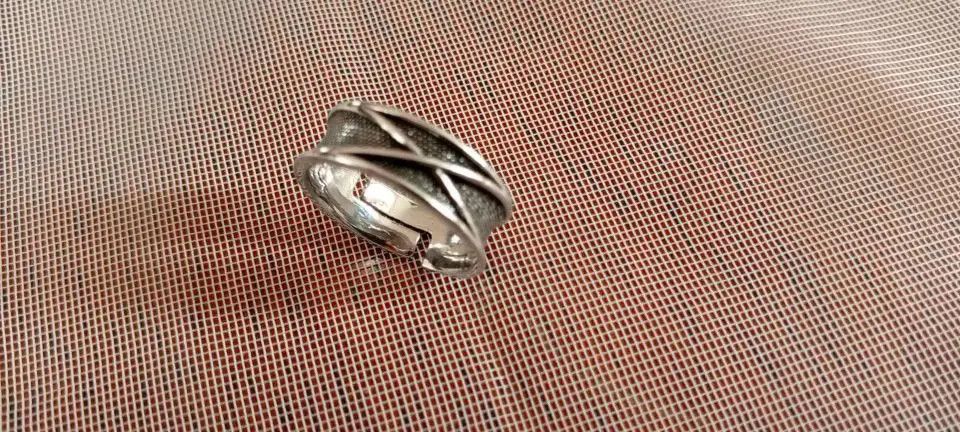 Jewelry Celestial Doom: Handmade Goku Black Time Ring Size ONE SIZE - 4 Thumbnail