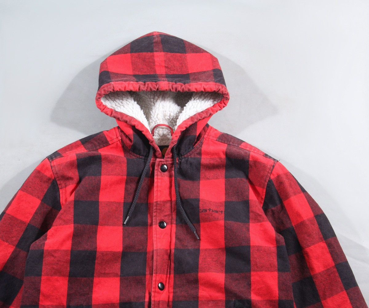 Carhartt Carhartt WIP Deluxe Denver Sherpa Winter Jacket Vintage XL Size US XL / EU 56 / 4 - 3 Thumbnail