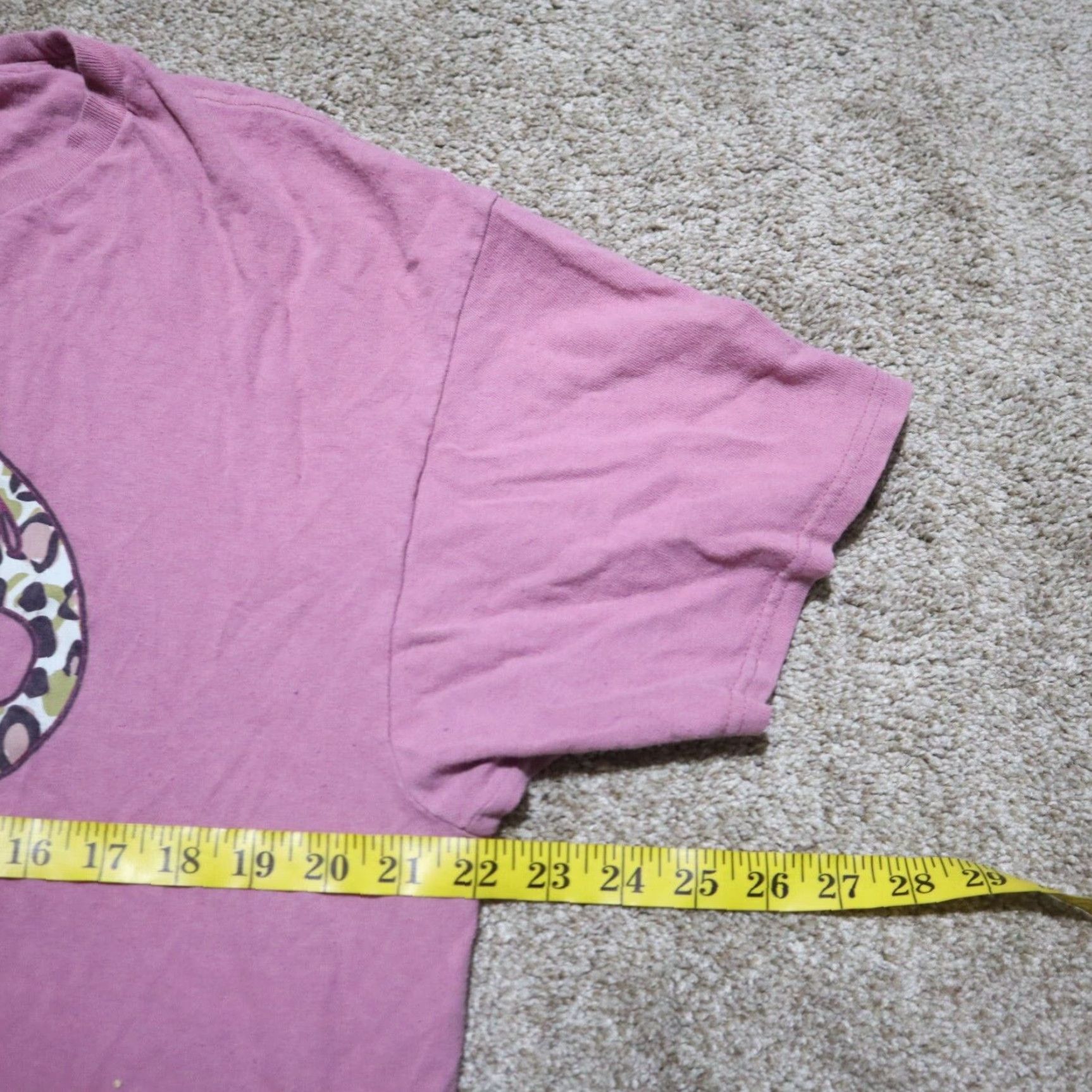 Realtree Vintage Realtree Camo Logo Fishing T-Shirt Pink Adult Women’s XL Cotton Graphic Print Summer Size XL / US 12-14 / IT 48-50 - 5 Thumbnail