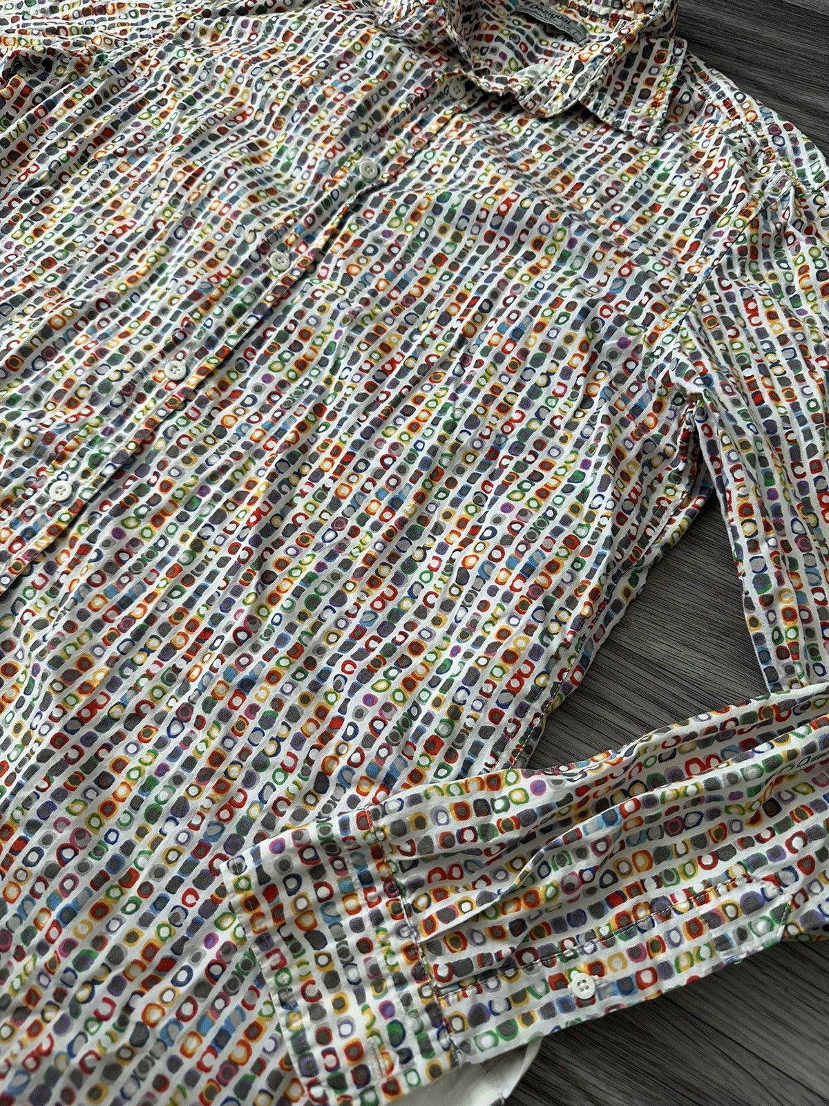 Desigual Desiqual Luxury Multicolour button ups shirt size mens L Size US L / EU 52-54 / 3 - 5 Thumbnail