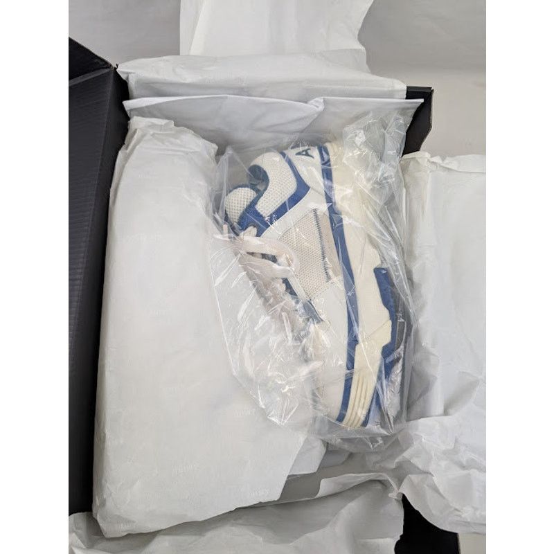 Amiri o1rshd1 Q:2 / MA-1 Low-Top Sneakers in Navy / White Size US 8 / EU 41 - 22 Thumbnail