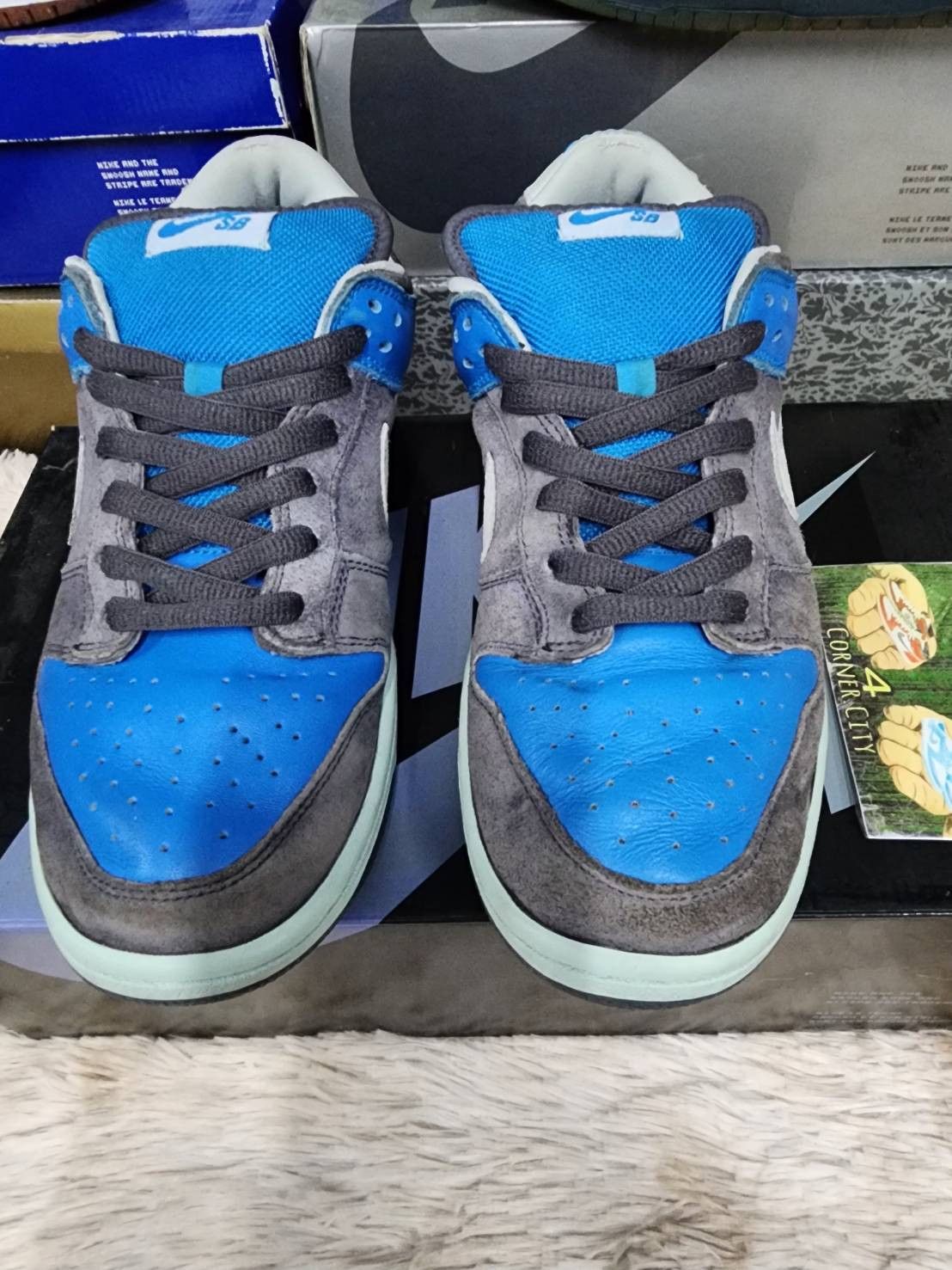 Nike Nike Sb Dunk Low Aqua Chalk Size US 10 / EU 43 - 2 Thumbnail