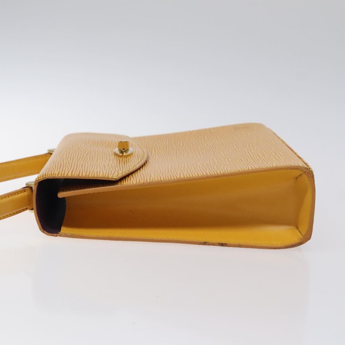 Louis Vuitton LOUIS VUITTON Epi Malesherbes Hand Bag Tassili Yellow Jonne Size ONE SIZE - 4 Thumbnail