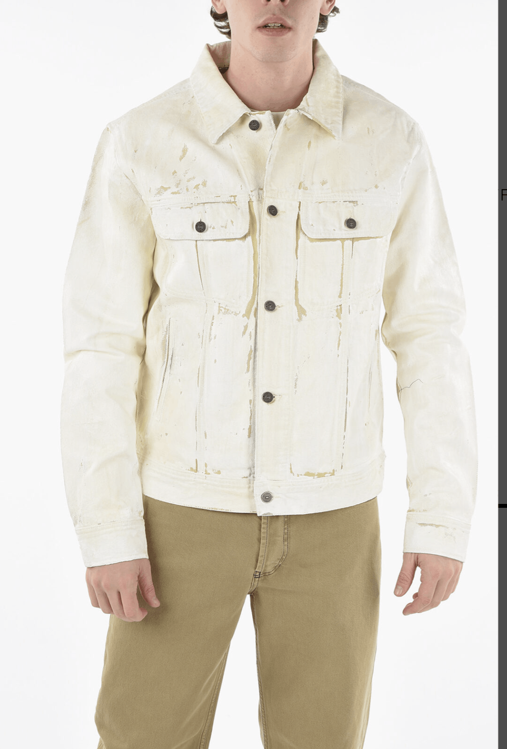 Diesel diesel painted denim trucker jacket maison martin margiela Size US M / EU 48-50 / 2 - 18 Thumbnail