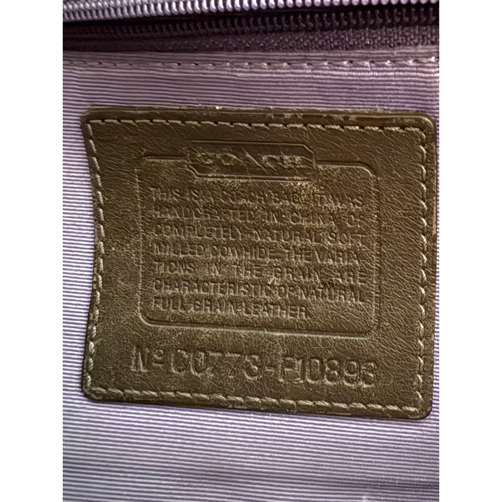 Coach Coach Chelsea Brown Leather Shoulder Bag Purse Handbag Size ONE SIZE - 3 Thumbnail