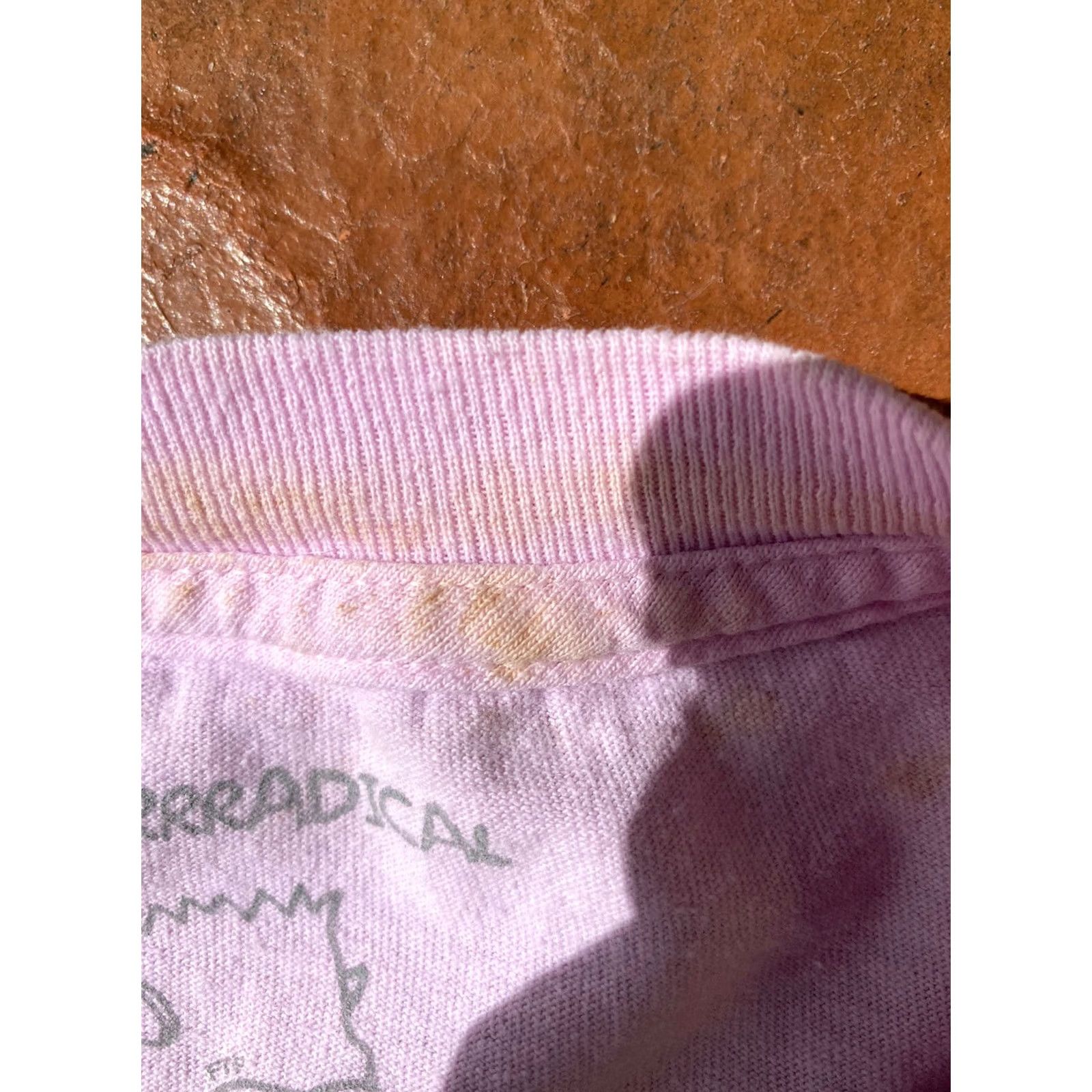Pinko Superrradical Eyes Skater Pink T Shirt Large Size US L / EU 52-54 / 3 - 3 Thumbnail