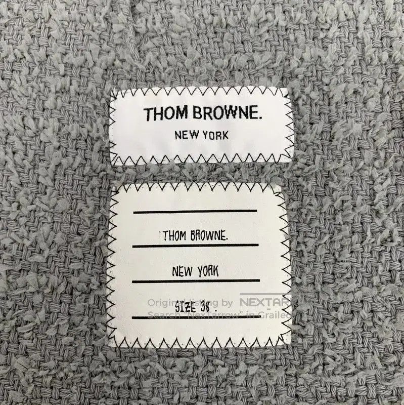 Thom Browne Thom Browne Gray Cotton Women's Jacket . Size S / US 4 / IT 40 - 5 Thumbnail