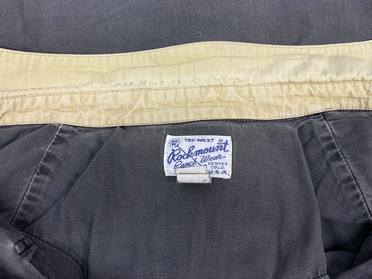 Rockmount Ranch Wear Vintage Rockmount Ranch Wear Snap Button Distressed Shirt Size US M / EU 48-50 / 2 - 13 Thumbnail