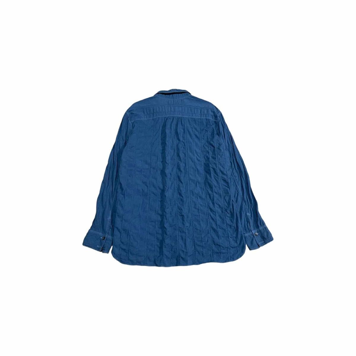 Issey Miyake 🔥Vintage Issey Miyake Plantation Pleats Wrinkled Shirt Size US XL / EU 56 / 4 - 13 Thumbnail