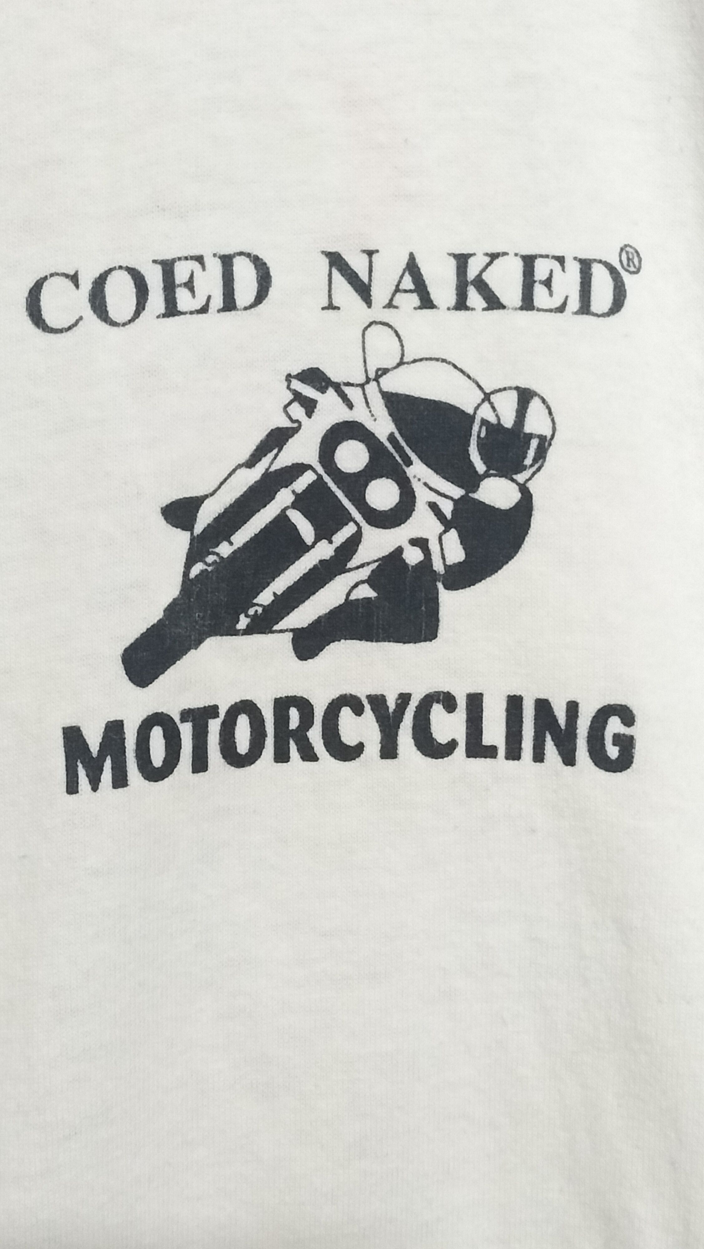 Vintage Vintage 90s Coed Naked Racing Team Single Stitch Size US XL / EU 56 / 4 - 5 Thumbnail