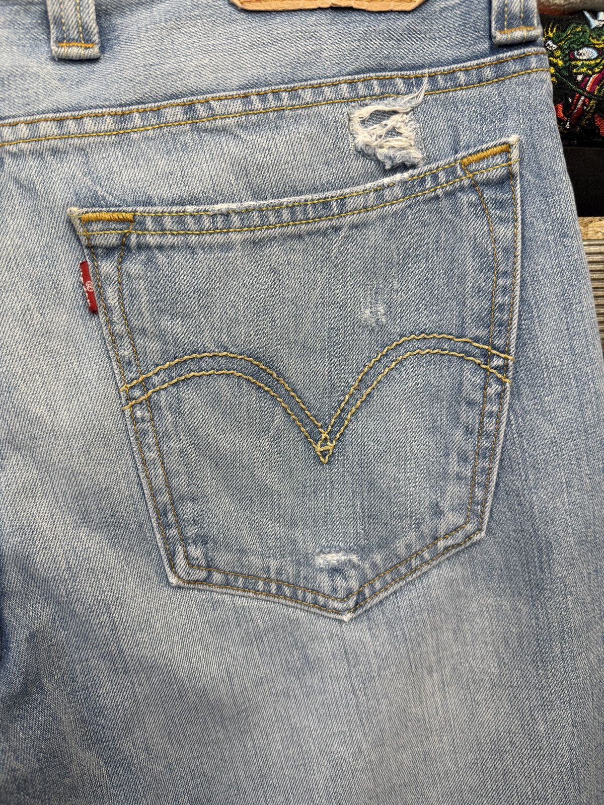 Levi's Levi's 506 Jeans 34 00s Regular Fit Straight Acid Wash Size US 34 / EU 50 - 11 Thumbnail