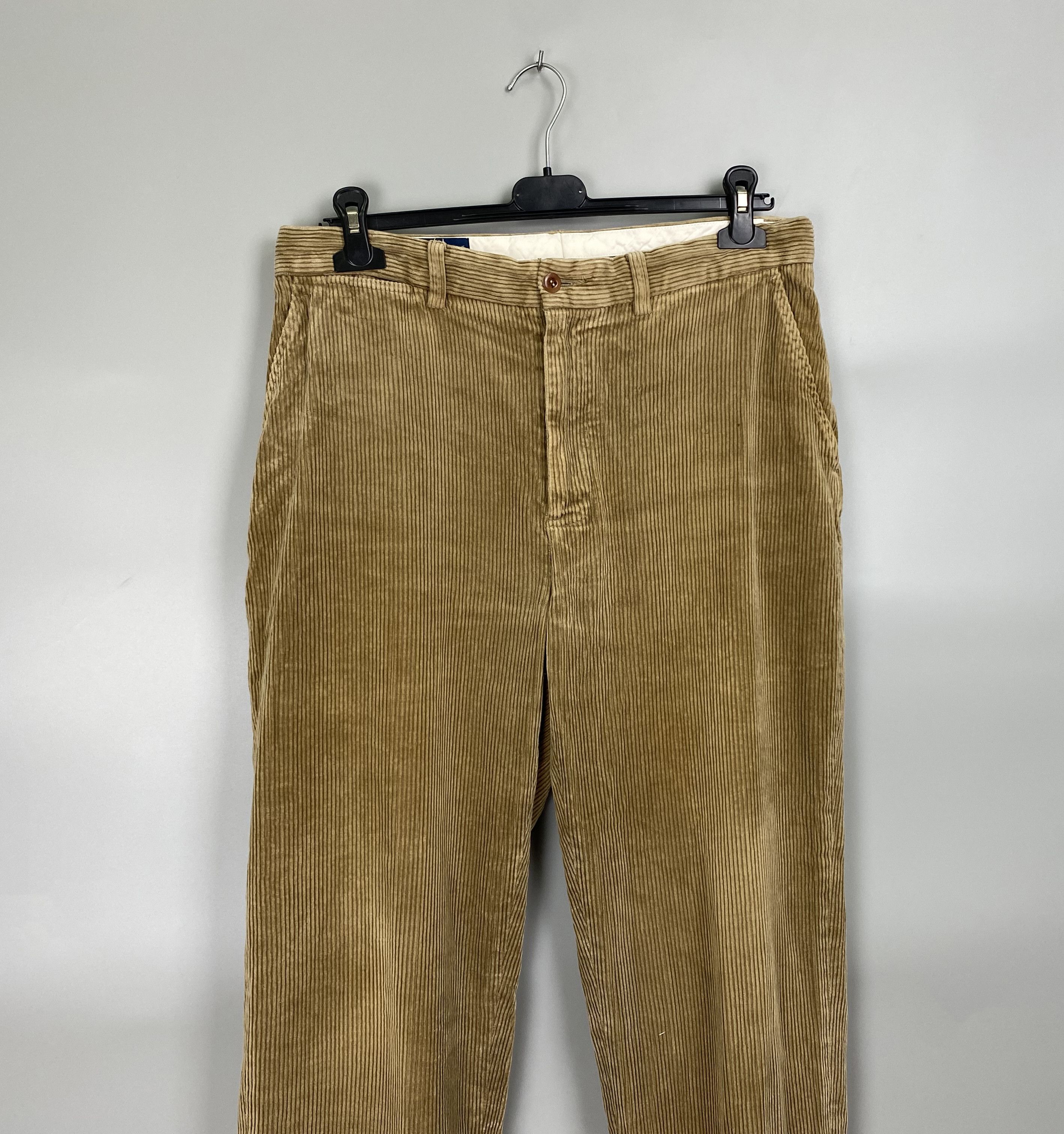 Vintage Vintage POLO RALPH LAUREN Velvet Pant W33 L34 Size US 33 - 2 Thumbnail