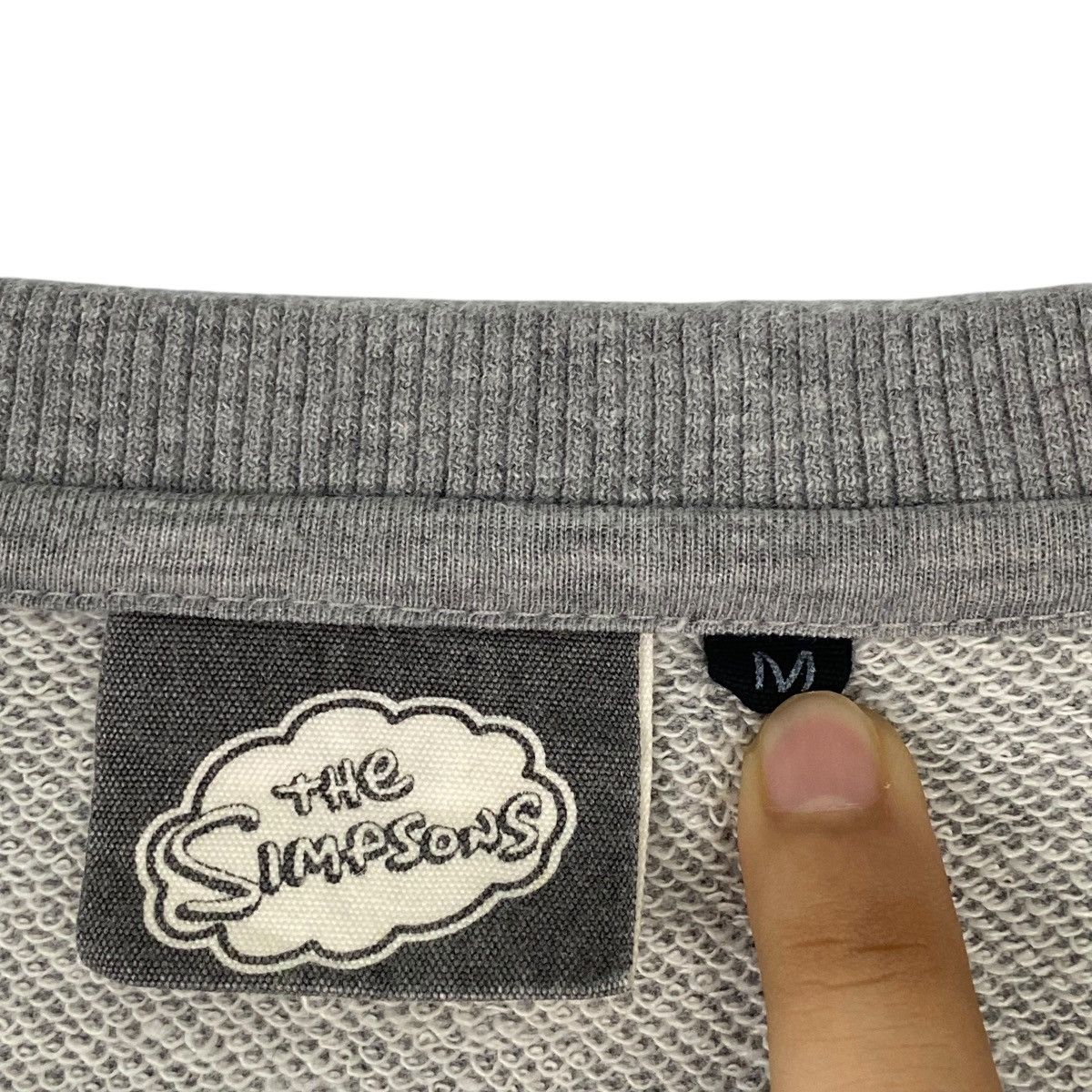 Other Vintage The Simpsons Printed Crewneck Sweatshirt Gray Size US M / EU 48-50 / 2 - 7 Thumbnail