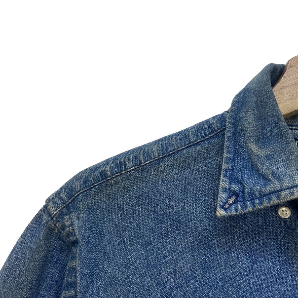 Polo Ralph Lauren × Ralph Lauren × Vintage Vintage Polo Country Ralph Lauren Reg US Pattern Denim Shirt Size US S / EU 44-46 / 1 - 13 Thumbnail