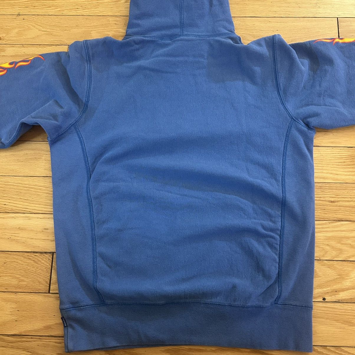 Supreme Supreme Thrasher Hooded Sweatshirt Blue Medium Size US M / EU 48-50 / 2 - 7 Thumbnail