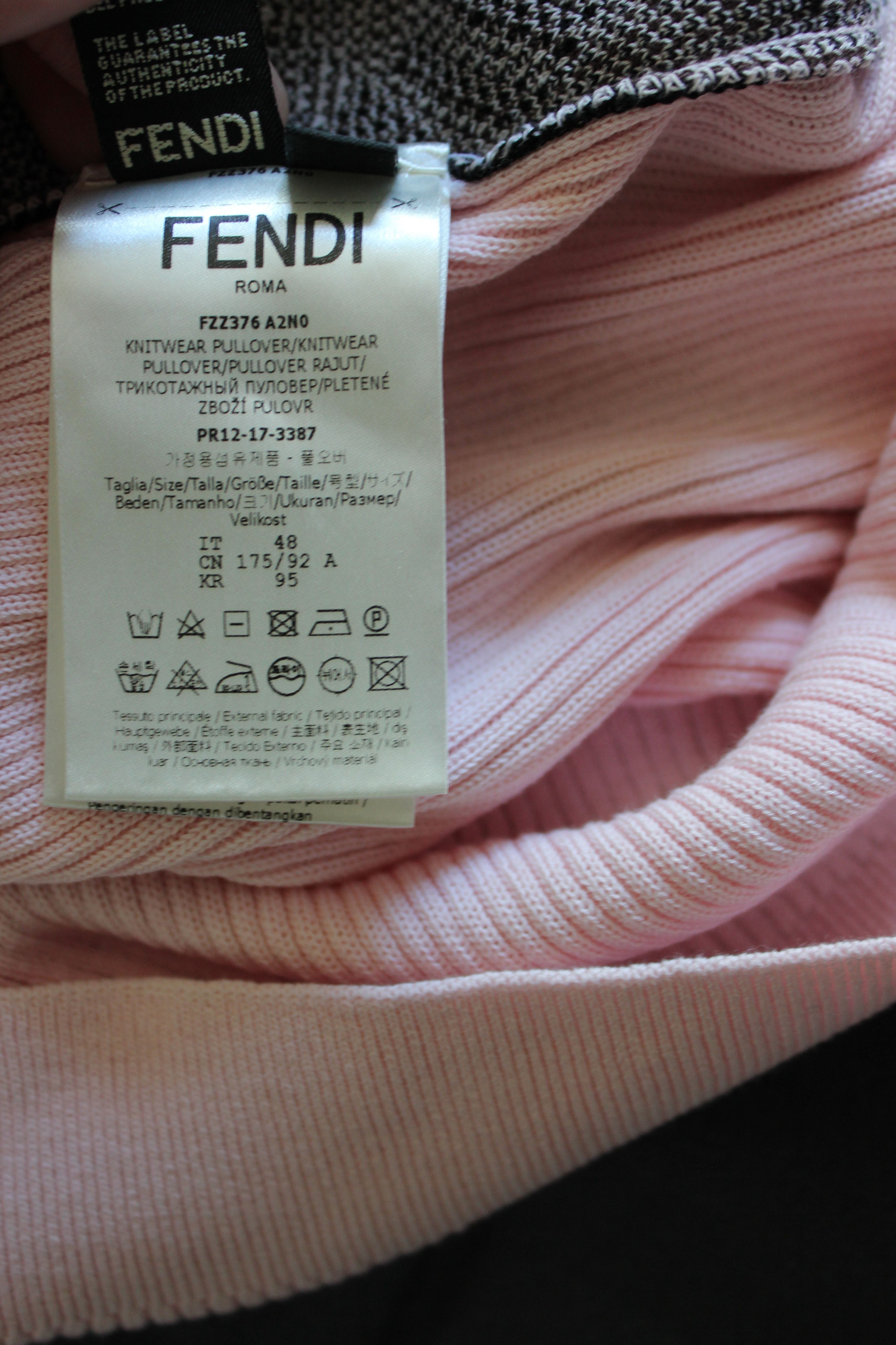 Fendi Fendi knitwear Size US M / EU 48-50 / 2 - 10 Thumbnail