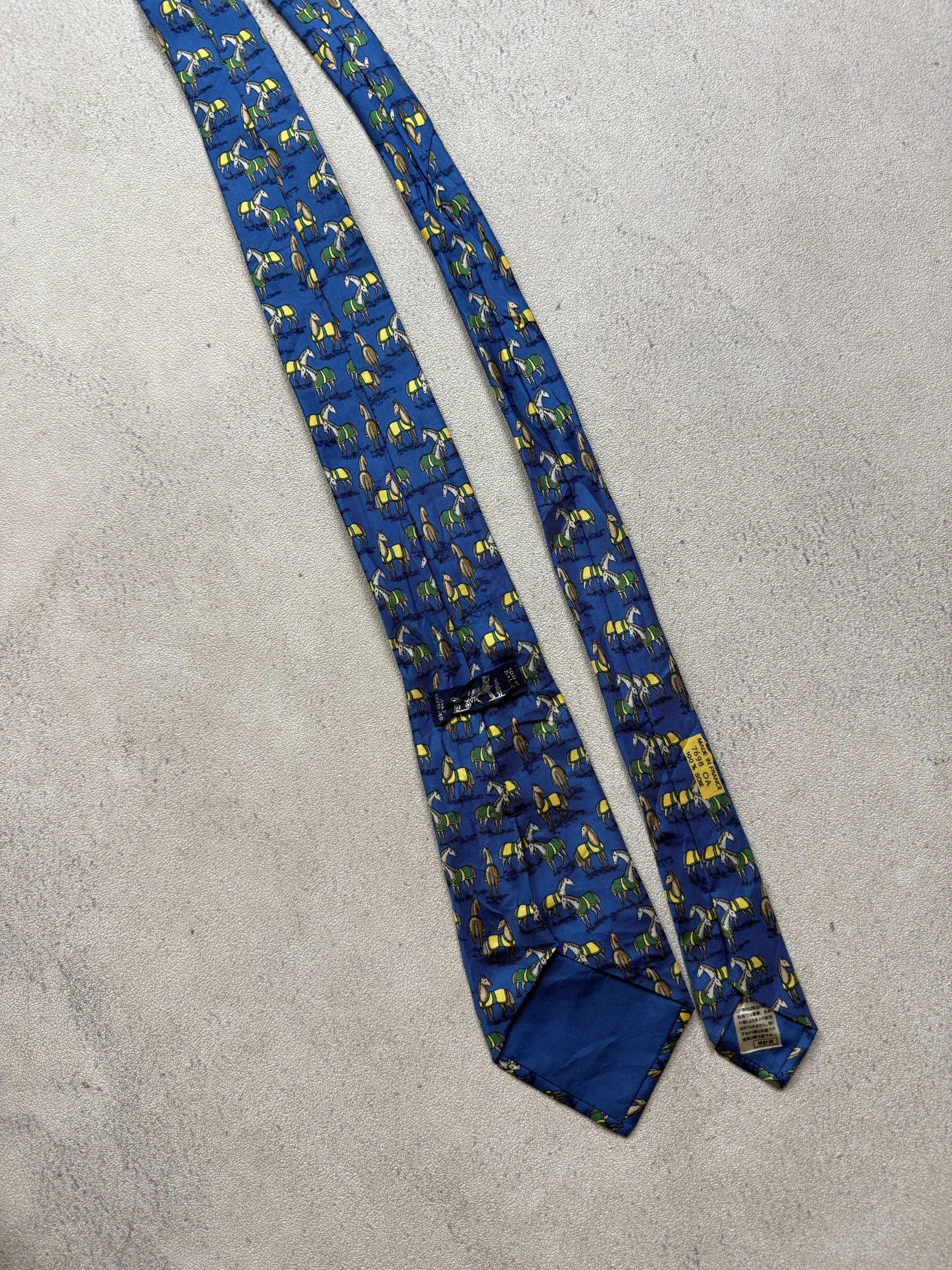 Hermes Hermes Paris Silk Ties Size ONE SIZE - 5 Thumbnail