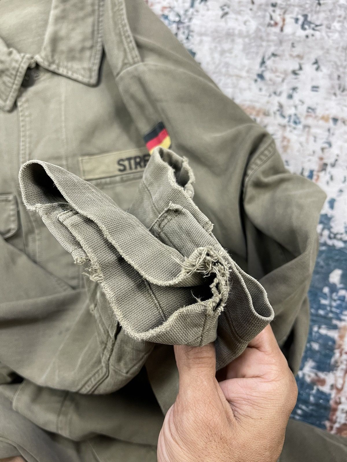 Vintage Vintage German Army Field Shirt Jackets Size US M / EU 48-50 / 2 - 6 Thumbnail
