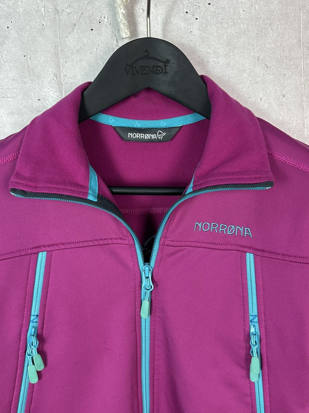 Norrona Norrona Narvik Warm2 Stretch Pink Zip Fleece Women’s Jacket Size XS / US 0-2 / IT 36-38 - 4 Thumbnail