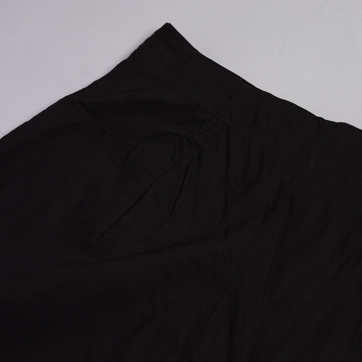 Rundholz Rundholz Black Label Dark Navy Linen Cotton Nylon Wide Pants Size 28" / US 6 / IT 42 - 12 Thumbnail