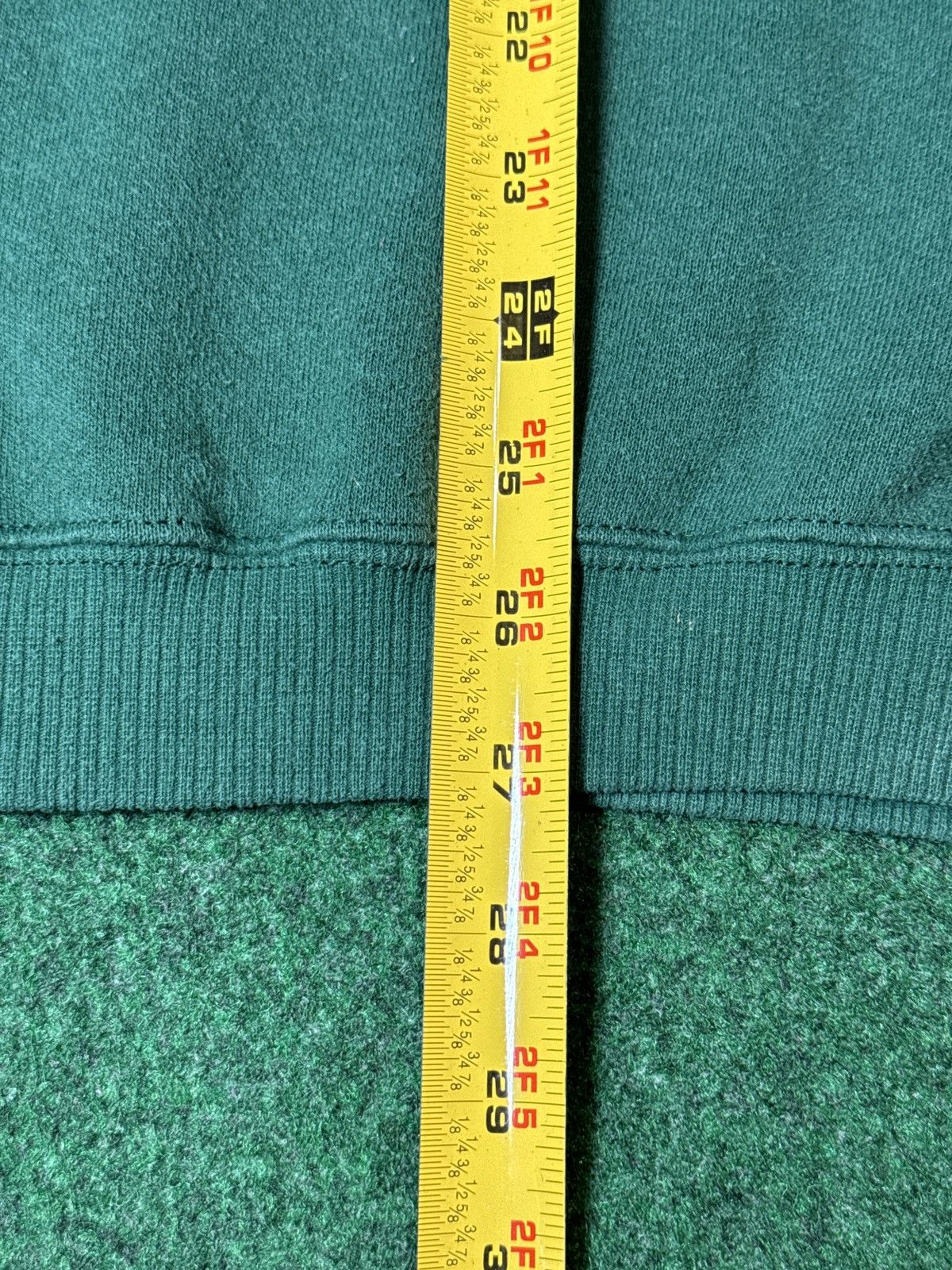 Lee × Vintage Vintage 90s Pine Forest Dark Green XL Pullover Sweatshirt Size US XL / EU 56 / 4 - 5 Thumbnail