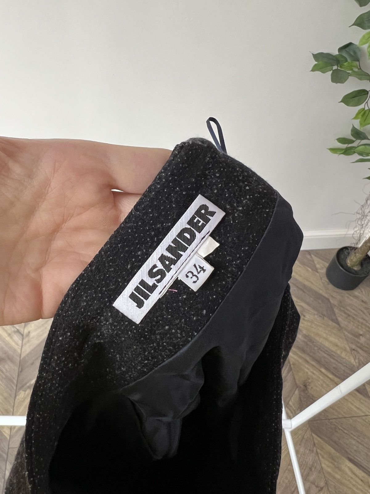 Jil Sander Vintage Jil Sander Wool Pencil Skirt Size 24" / US 00 / IT 34 - 7 Thumbnail