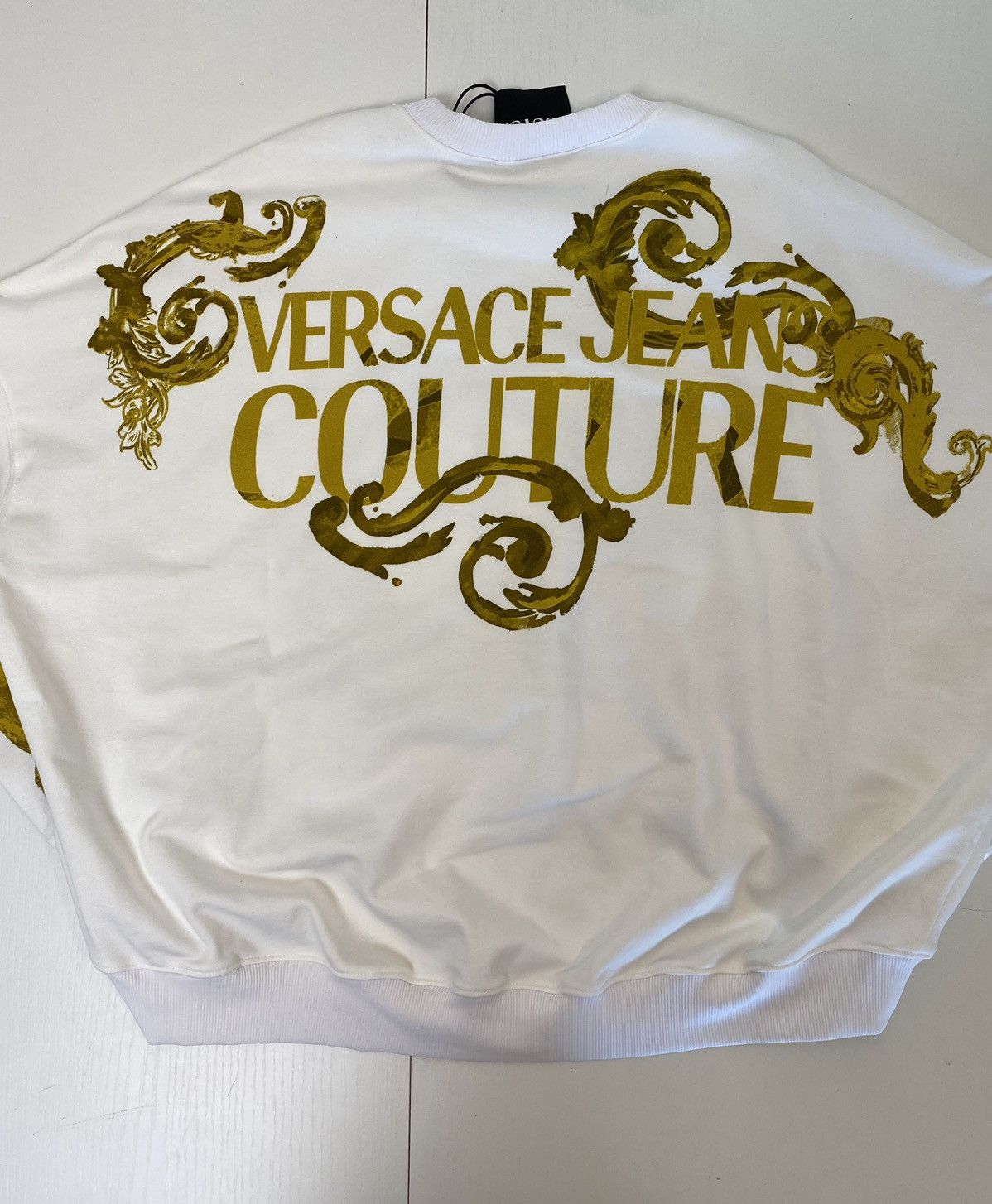 Versace Jeans Couture Watercolor Baroque Versace Jeans Culture sweatshirt, M, Size M / US 6-8 / IT 42-44 - 11 Thumbnail