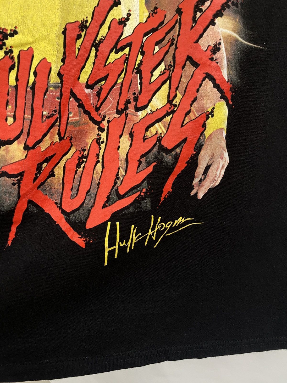 WWE 🇺🇸🔥 Vintage Y2K Hulk Hogan T-Shirt Hulkmania Rare Retro Hype Size US XL / EU 56 / 4 - 5 Thumbnail