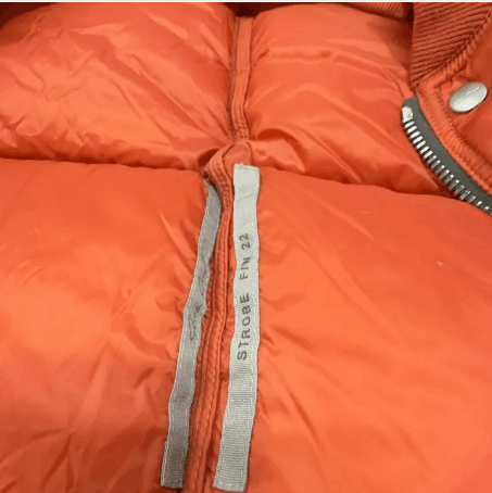 Rick Owens Rick Owens Orange Quilted Puffer Bomber Jacket Size US S / EU 44-46 / 1 - 4 Thumbnail
