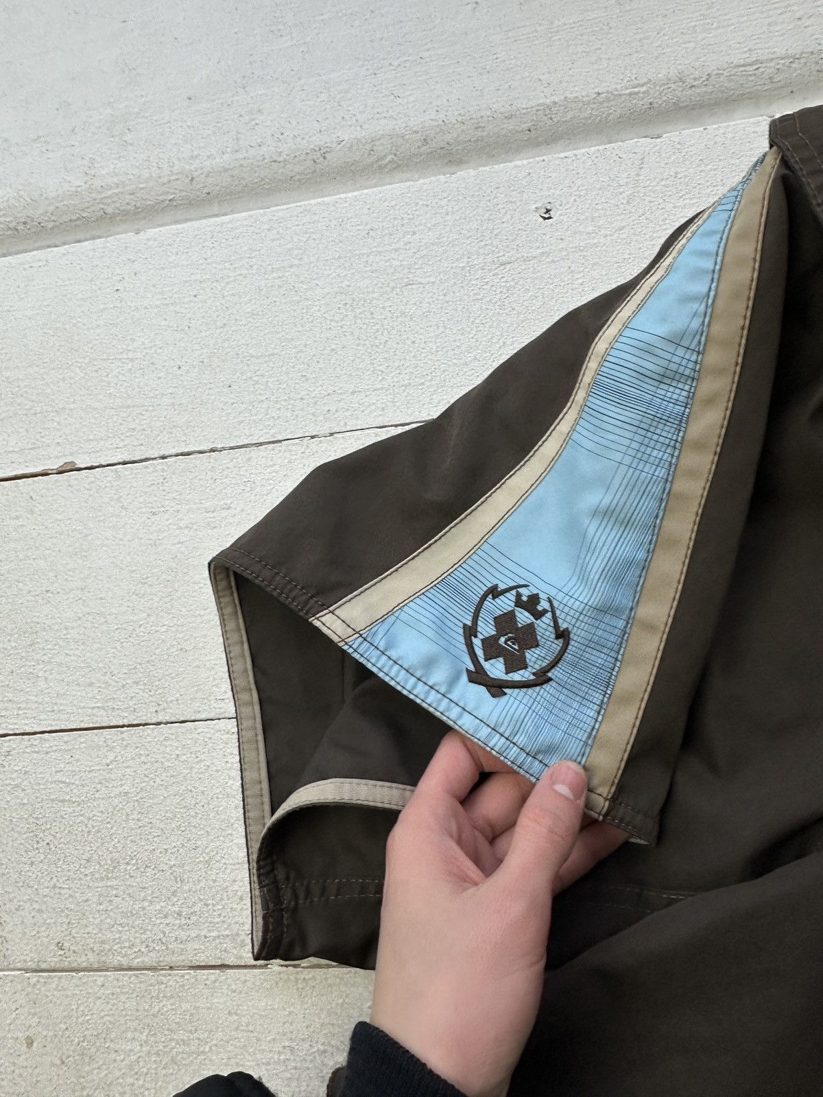 Quiksilver 🚨Vintage Quiksilver Shorts Big Logo Y2K Style 90s Surfing Size US 30 / EU 46 - 6 Thumbnail