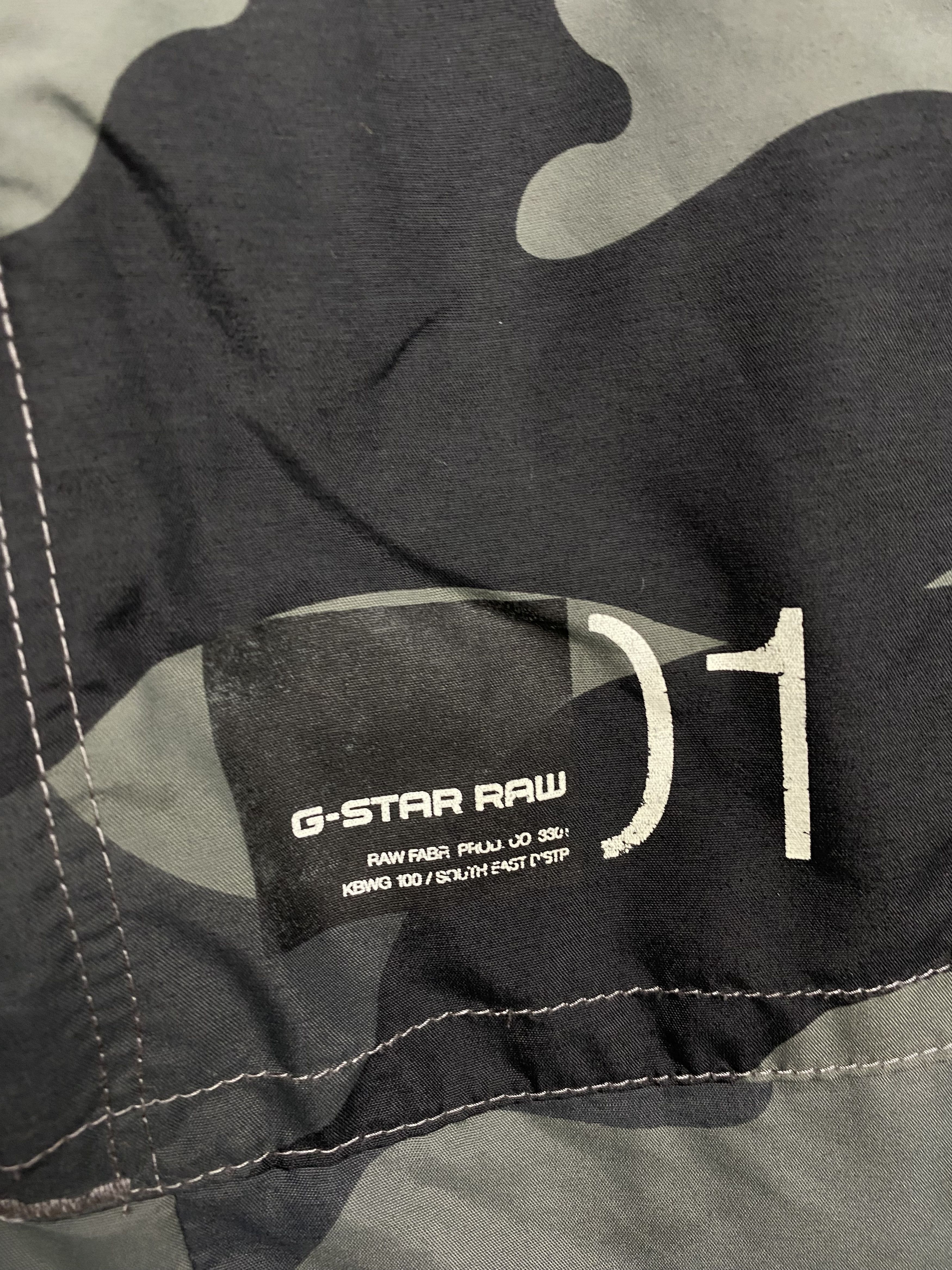 G-Star G Star Raw Mens Survive Hooded Camo Jacket Size US L / EU 52-54 / 3 - 3 Thumbnail