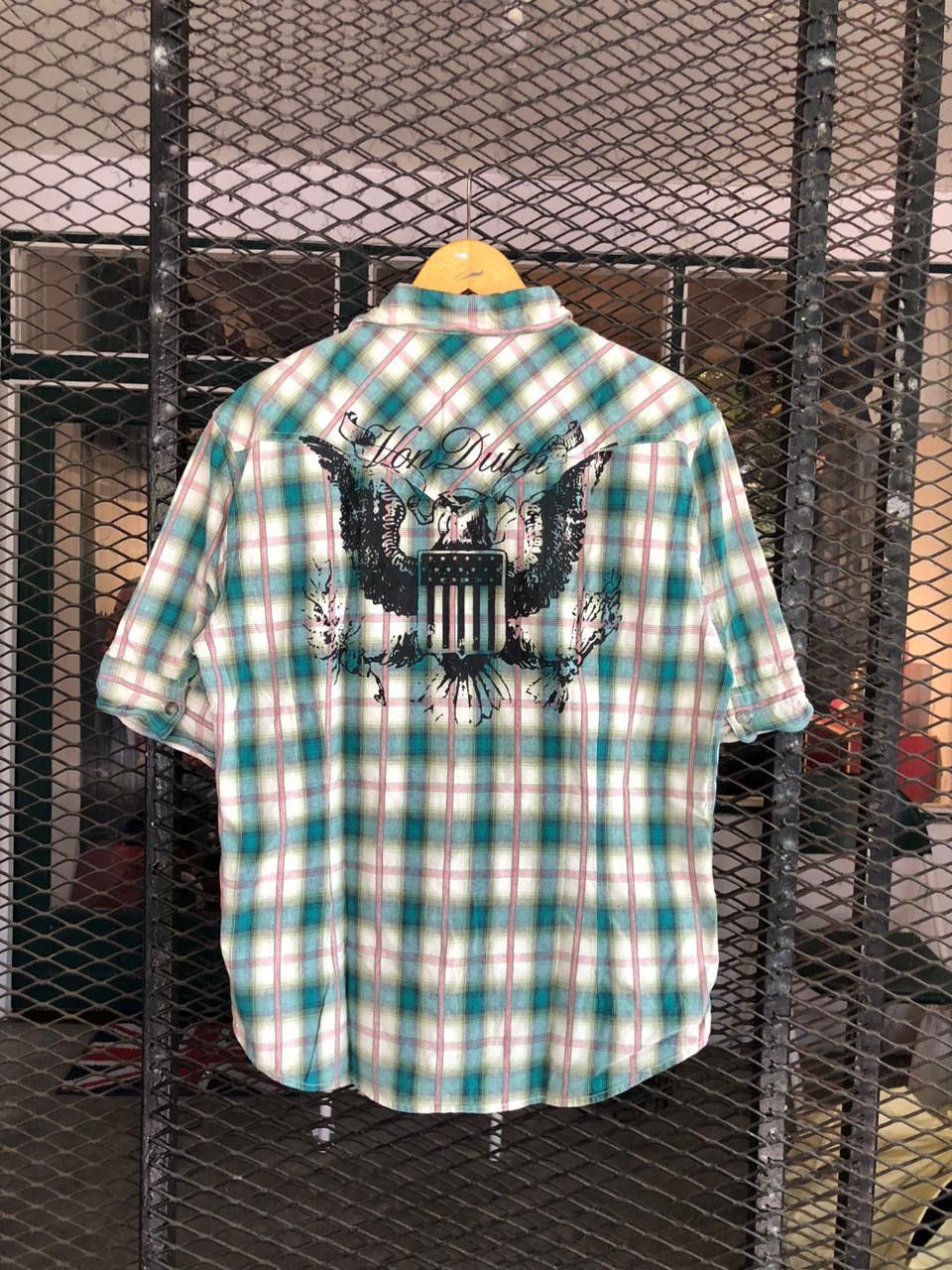 Von Dutch VON DUTCH PLAID BUTTON SHIRT Size US L / EU 52-54 / 3 - 3 Thumbnail